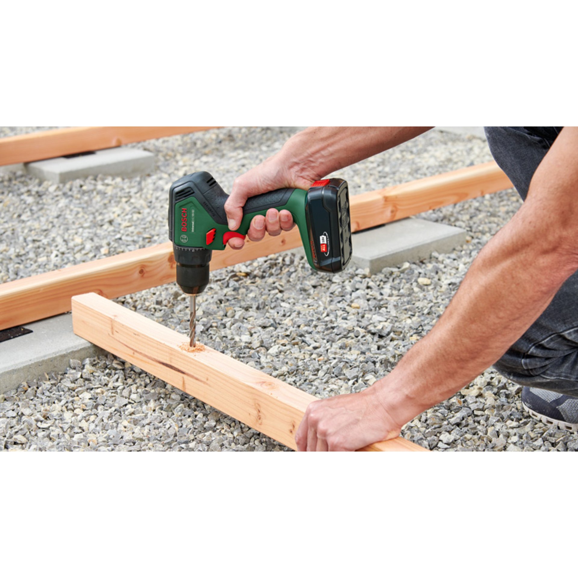 Akku-Bohrschrauber UniversalDrill 18V-60, 1 x Akku PBA 18V 2.0Ah, Tragekoffer