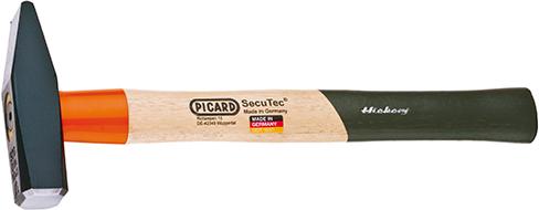 Picard Schlosserhammer Secutec mit Hickorystiel 400g