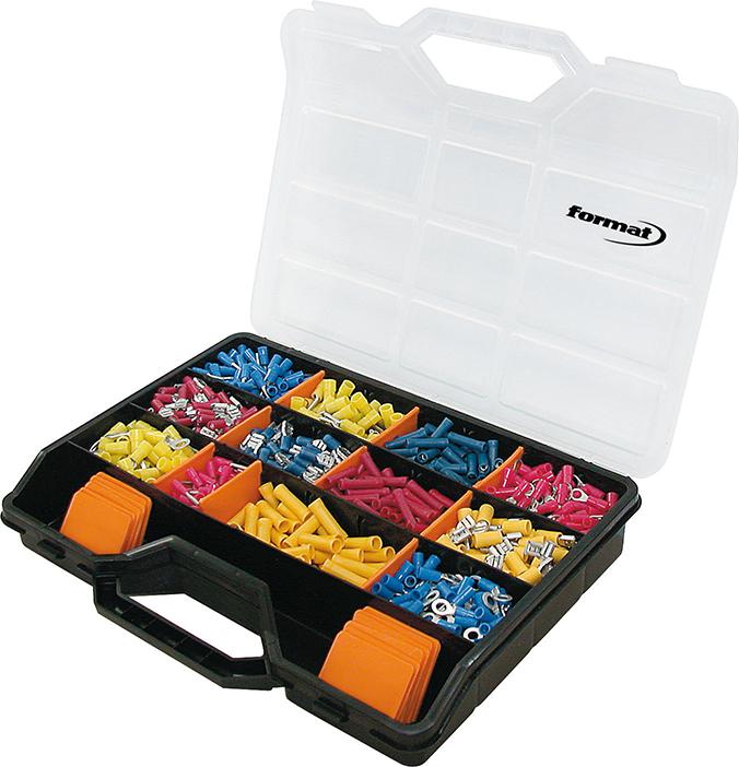 Format Kabelschuh-Sortiment 600-teilig Format Kabelschuh-Sortiment 600-teilig