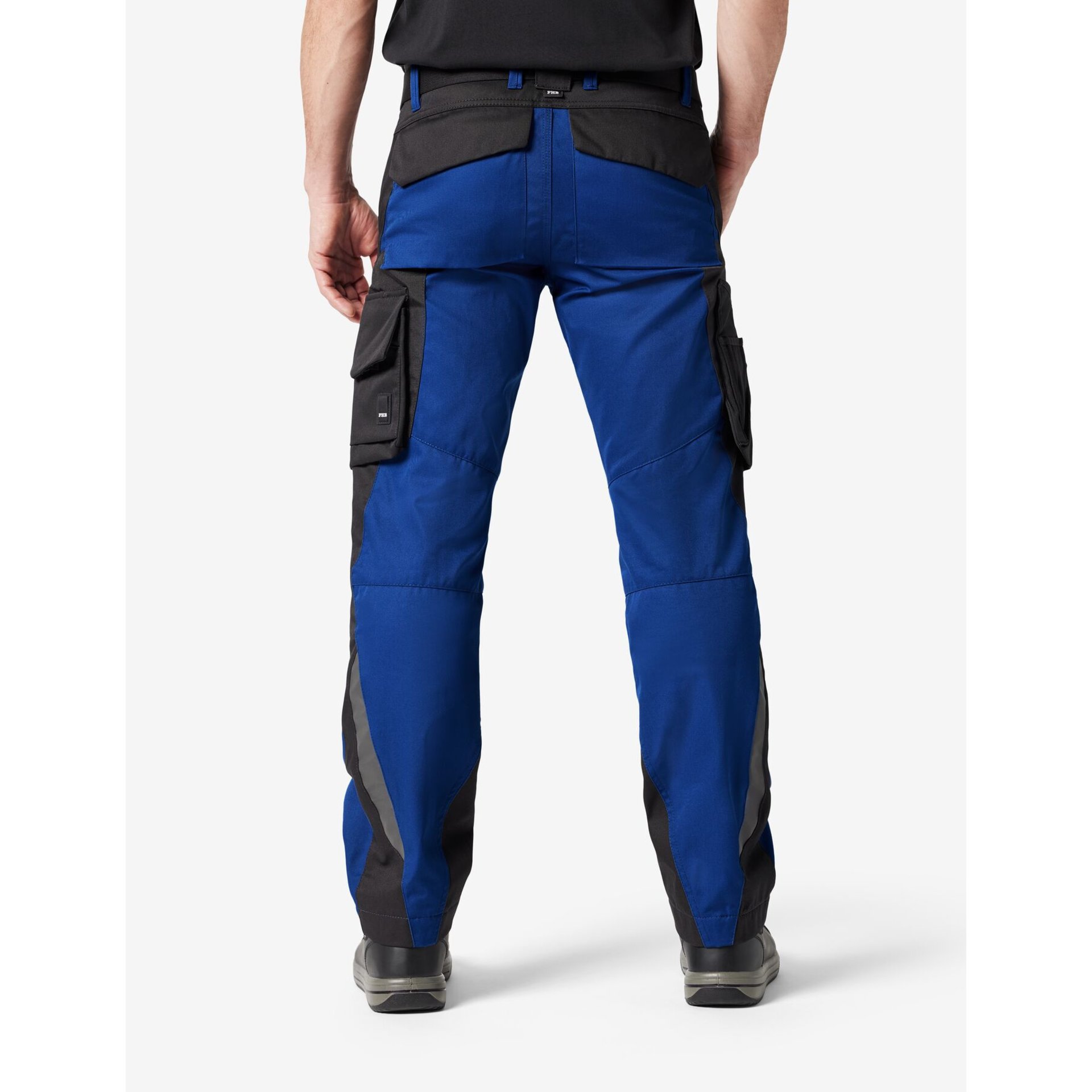 FABIAN Arbeitshose royalblau-schwarz 106