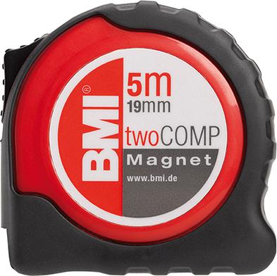 BMI Taschenbandmaß twoCOMP M 10mx25mm BMI Taschenbandmaß twoCOMP M 10mx25mm