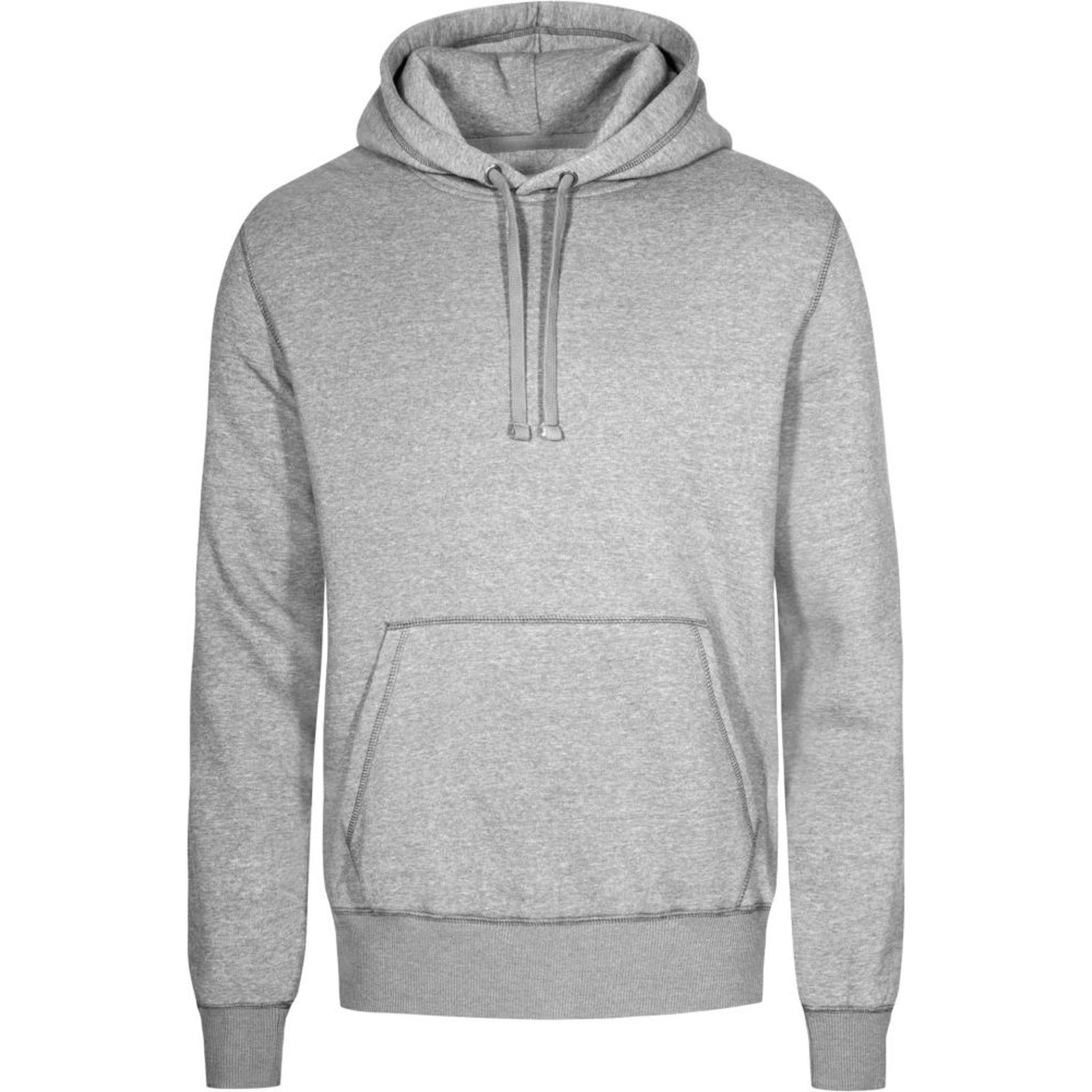 Hoody Sweater, heather grey, Gr.2XL