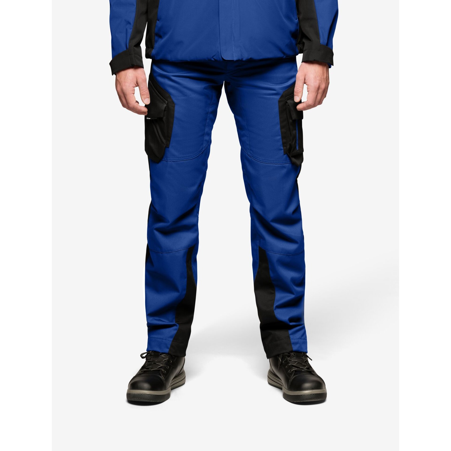 FABIAN Arbeitshose royalblau-schwarz 106