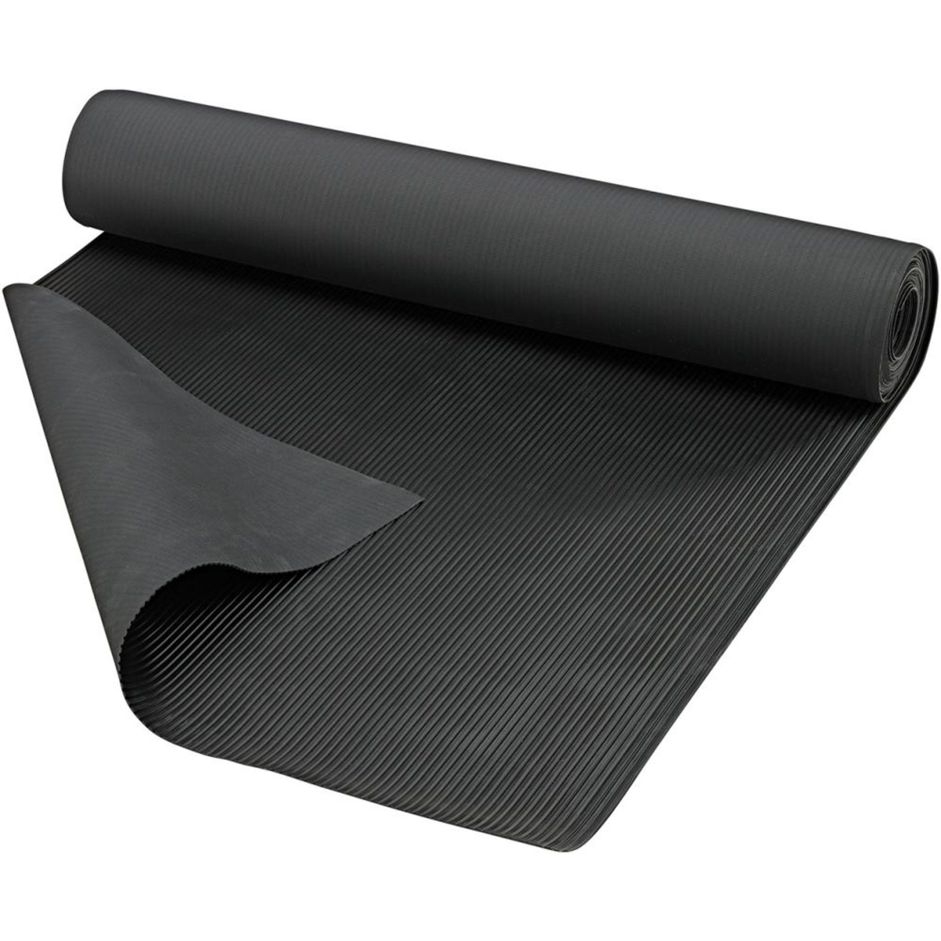 Breitriefenmatte PRO, NR/SBR, schwarz, 3mm, 1200mm 10m FORTIS