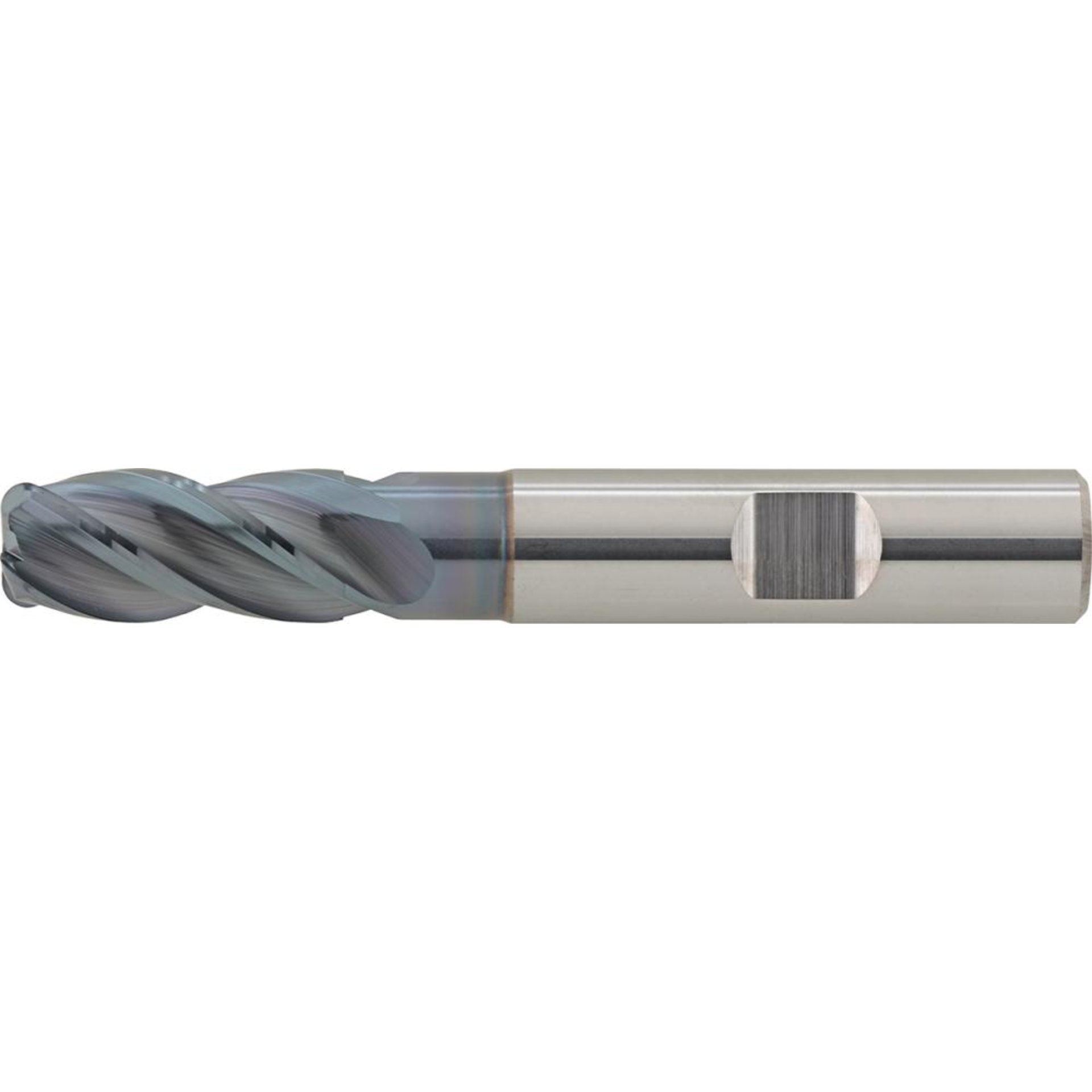 Torusfräser VHM HPC TiAlN INOX Z4 Schaft HB 35/38 Grad Werksnorm 12mm ER3mm FORMAT