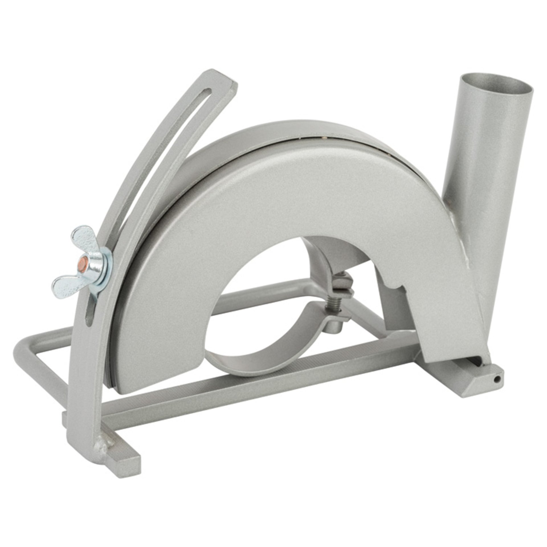 Führungsschlitten mit Absaugstutzen zum Trennen, Spannband, 180 mm