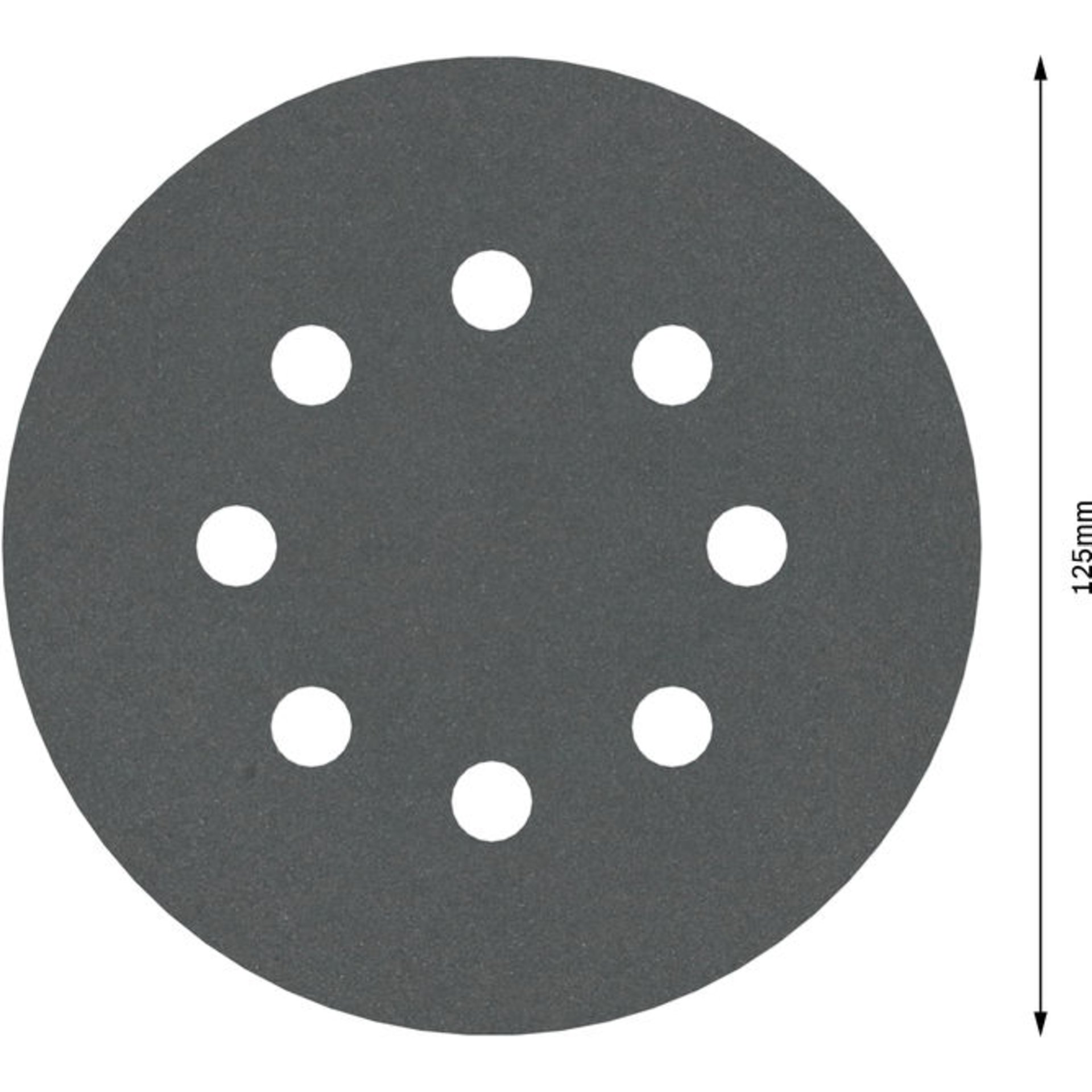 PRO F355 Schleifblatt, 125 mm, G400, 5-tlg.