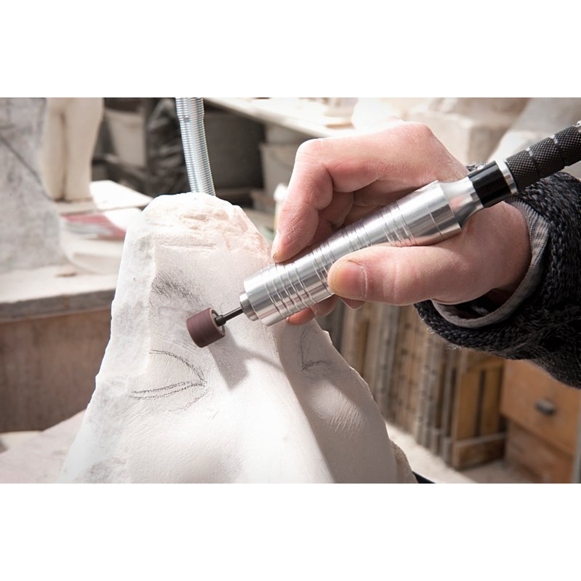 DREMEL® Fortiflex 9100-21 Stark belastbare biegsame Welle (300 W), 21 Zubehöre