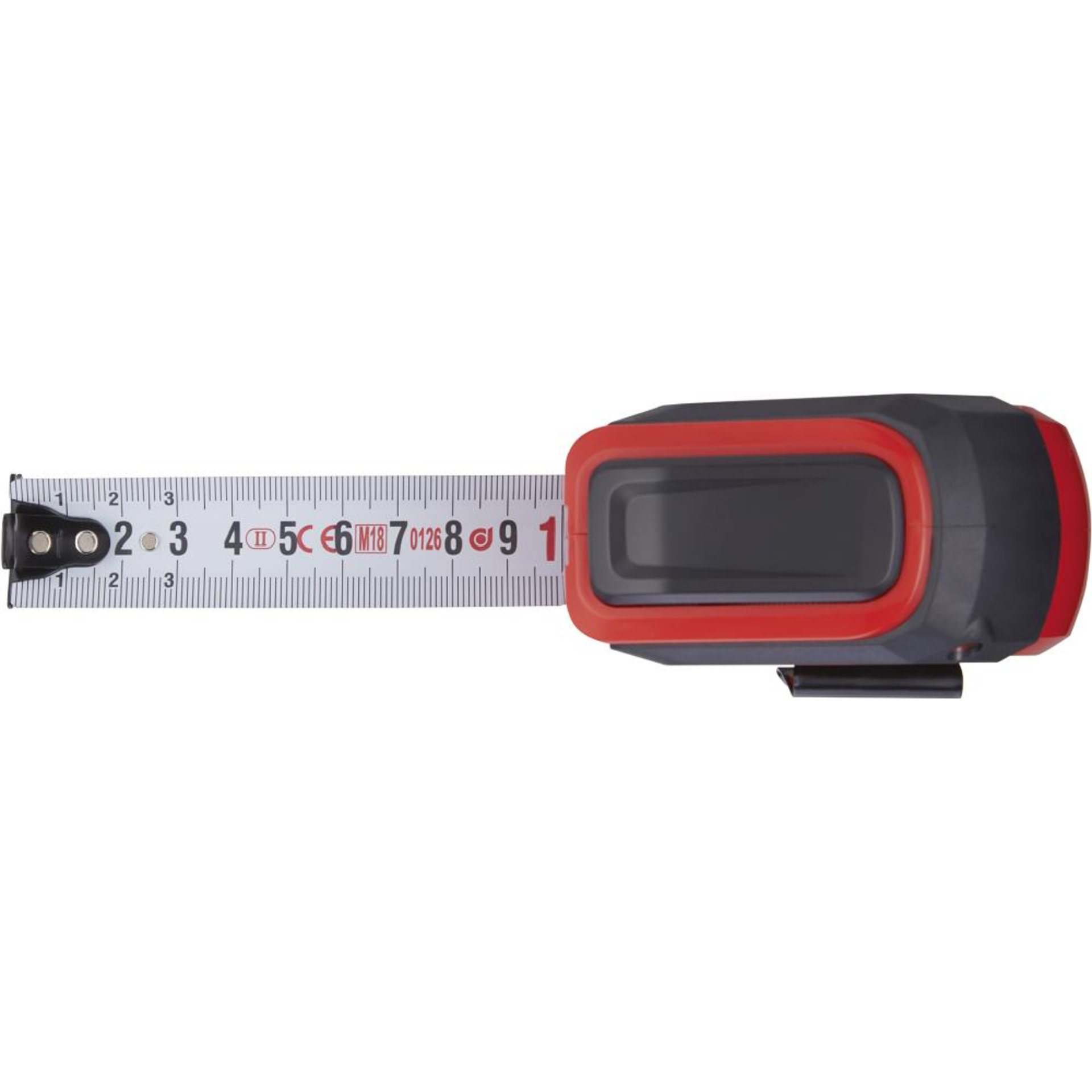 Taschenbandmaß Autolock 3mx19mm weiß FORMAT