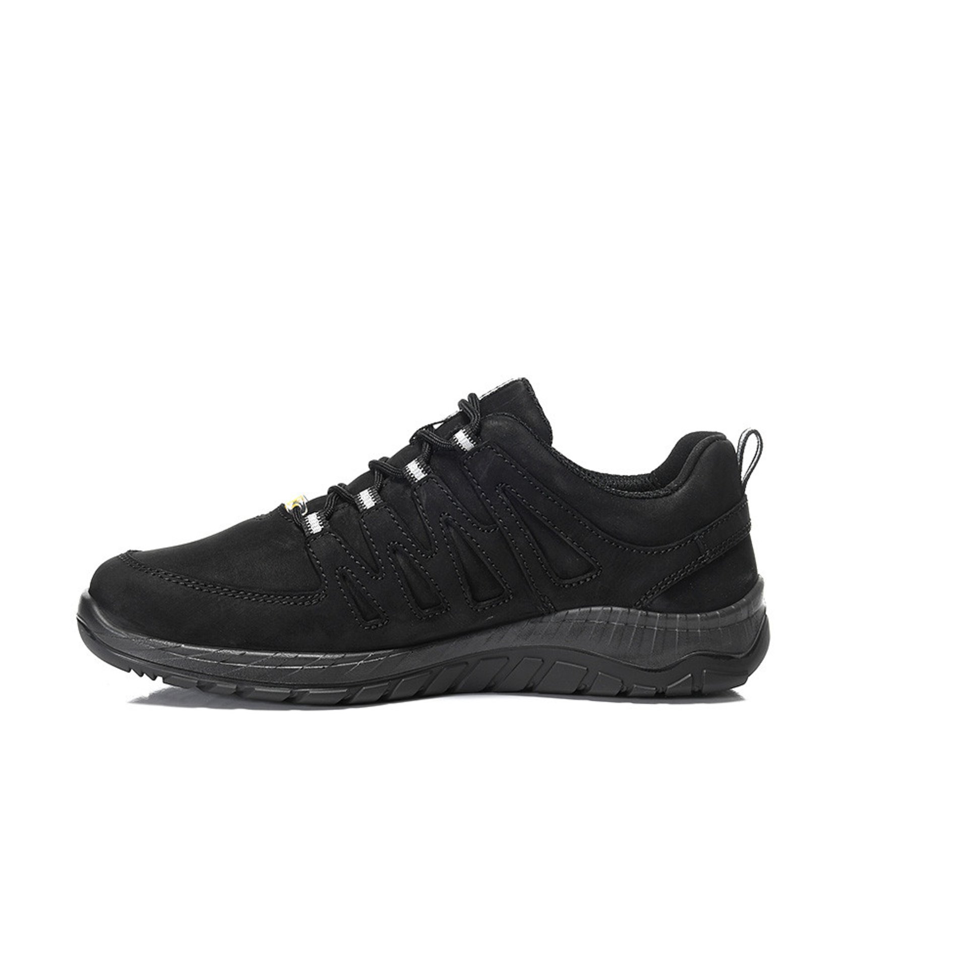 Berufshalbschuh MADDOX black leather Low ESD O2, Gr. 40