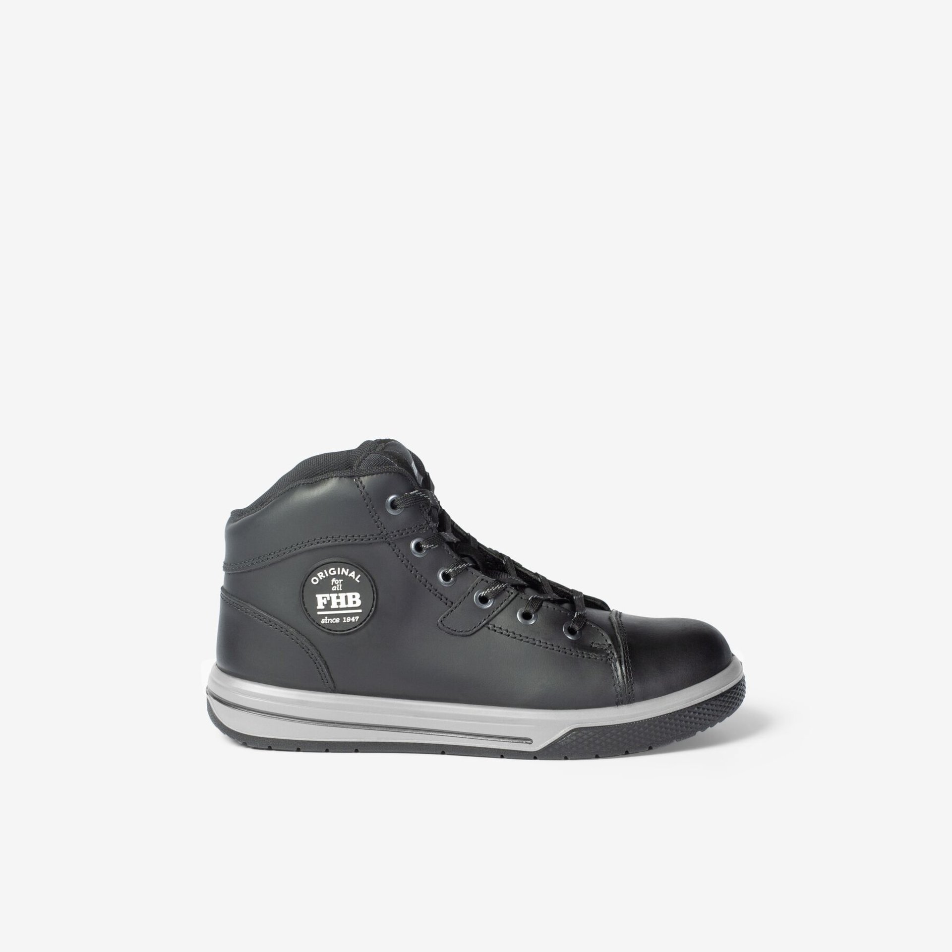LINUS Sneaker hoch EN ISO 20345-S3 schwarz 43