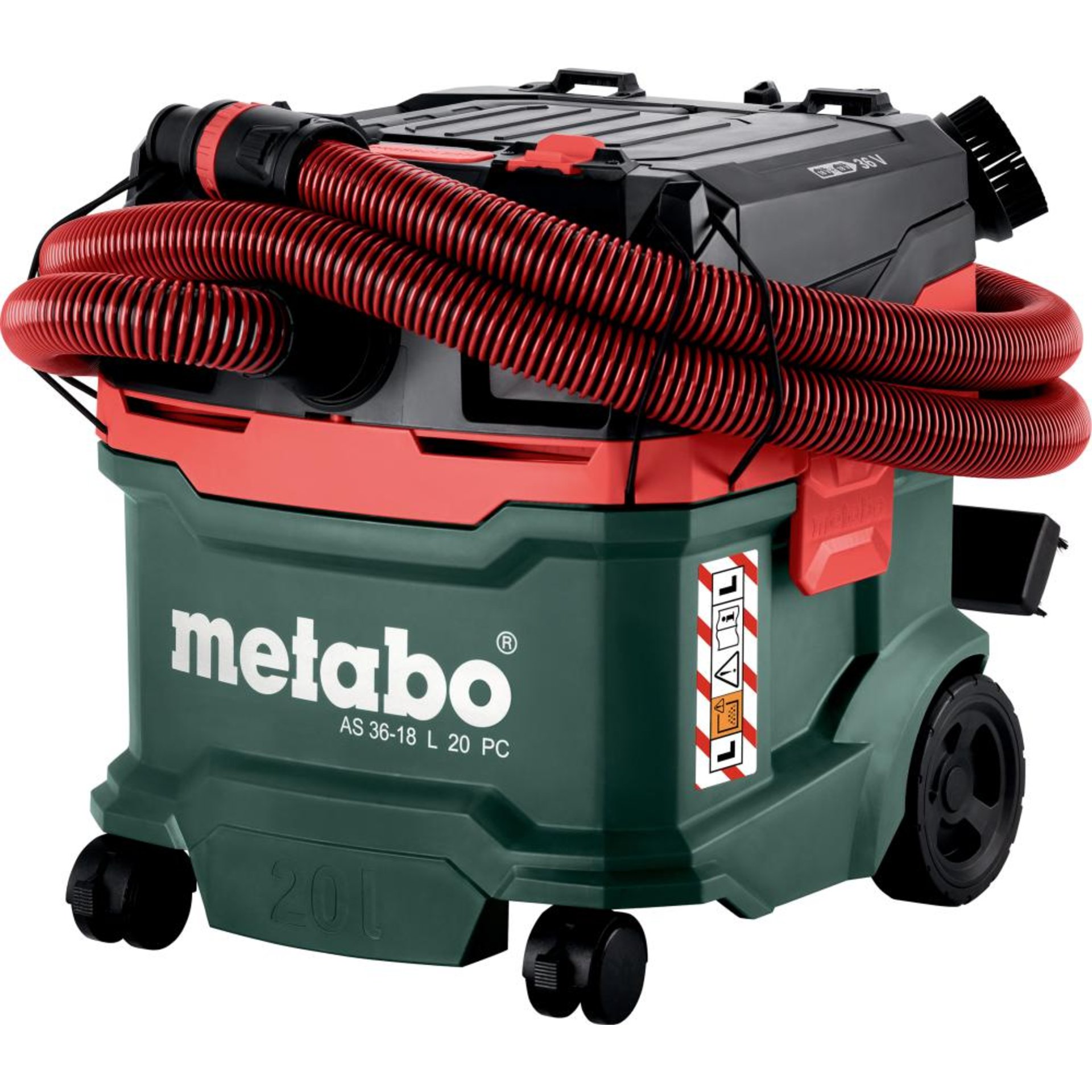 Akku-Sauger solo AS 36-18 L 20 PC Metabo ohne Akku ohne Ladegerät Karton