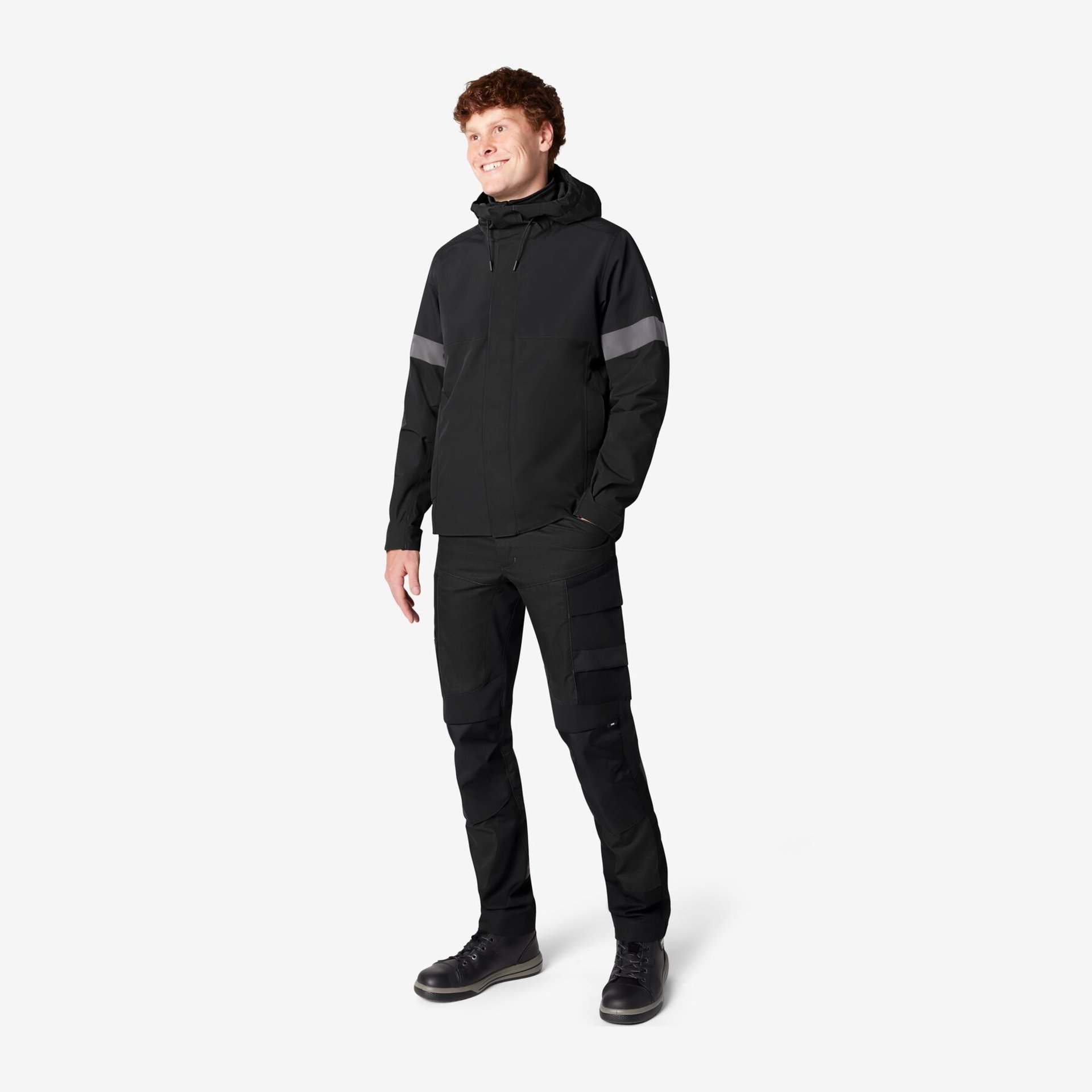 LEO Arbeitshose elastisch schwarz 98