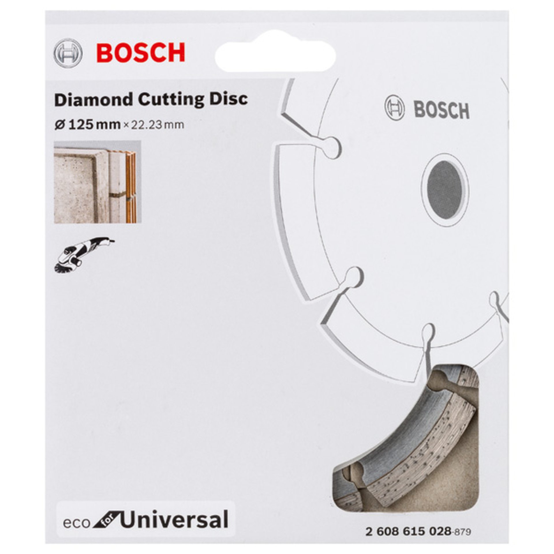 Diamanttrennscheibe Eco For Universal, D: 125 mm