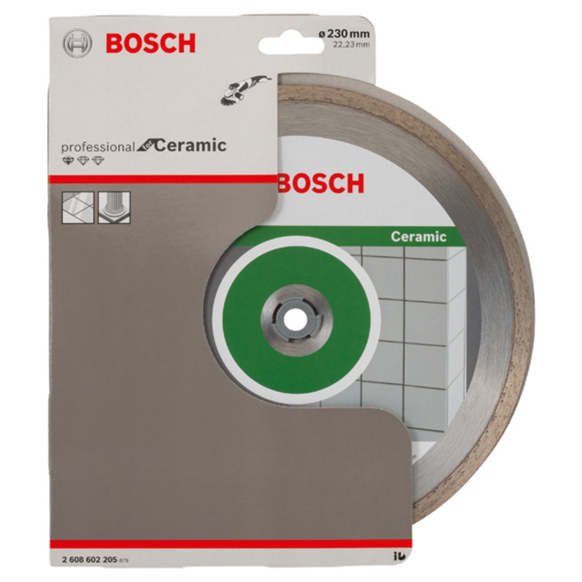 Diamanttrennscheibe Standard for Ceramic, 230 x 22,23 x 1,6 x 7 mm, 1er-Pack