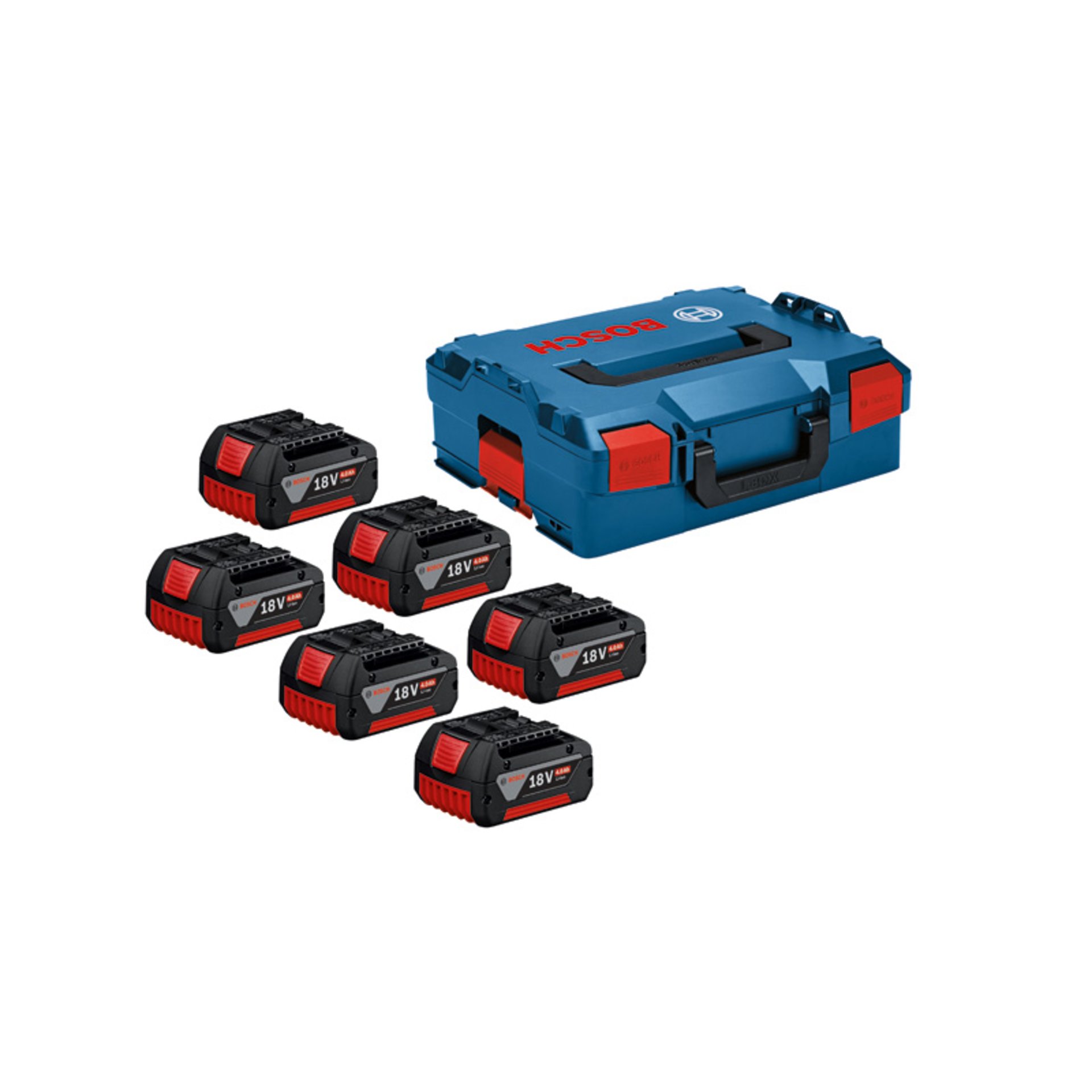 Akkupack 6x GBA 18V 4,0Ah
