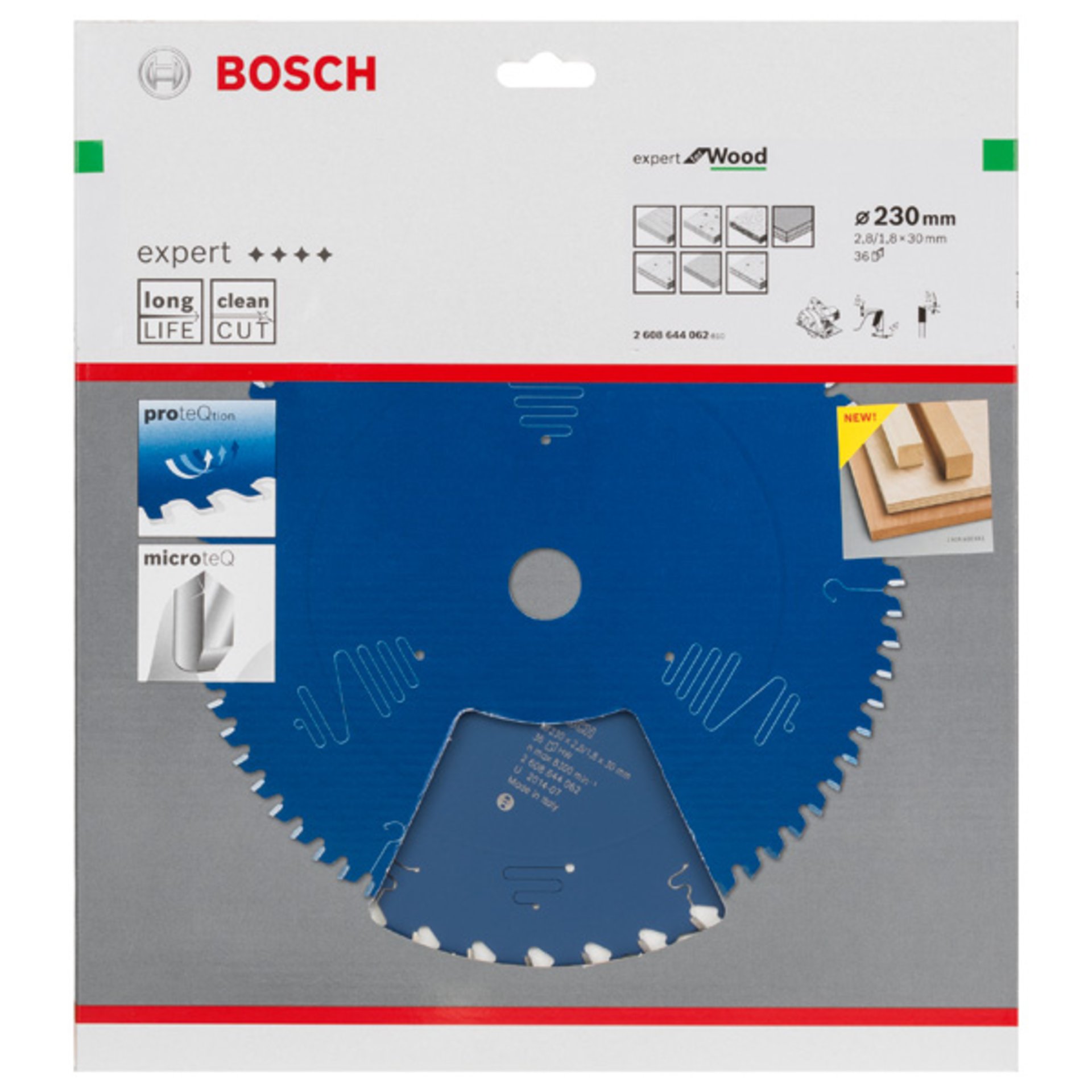 Kreissägeblatt Expert for Wood, H 230 x 30, Z36