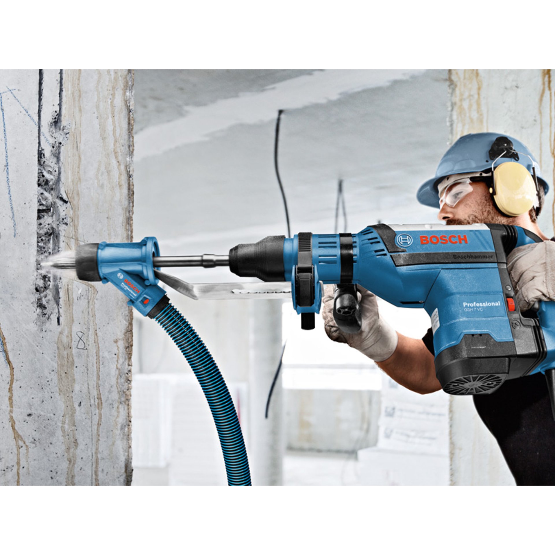 Staubabsaugung für SDS max GDE max