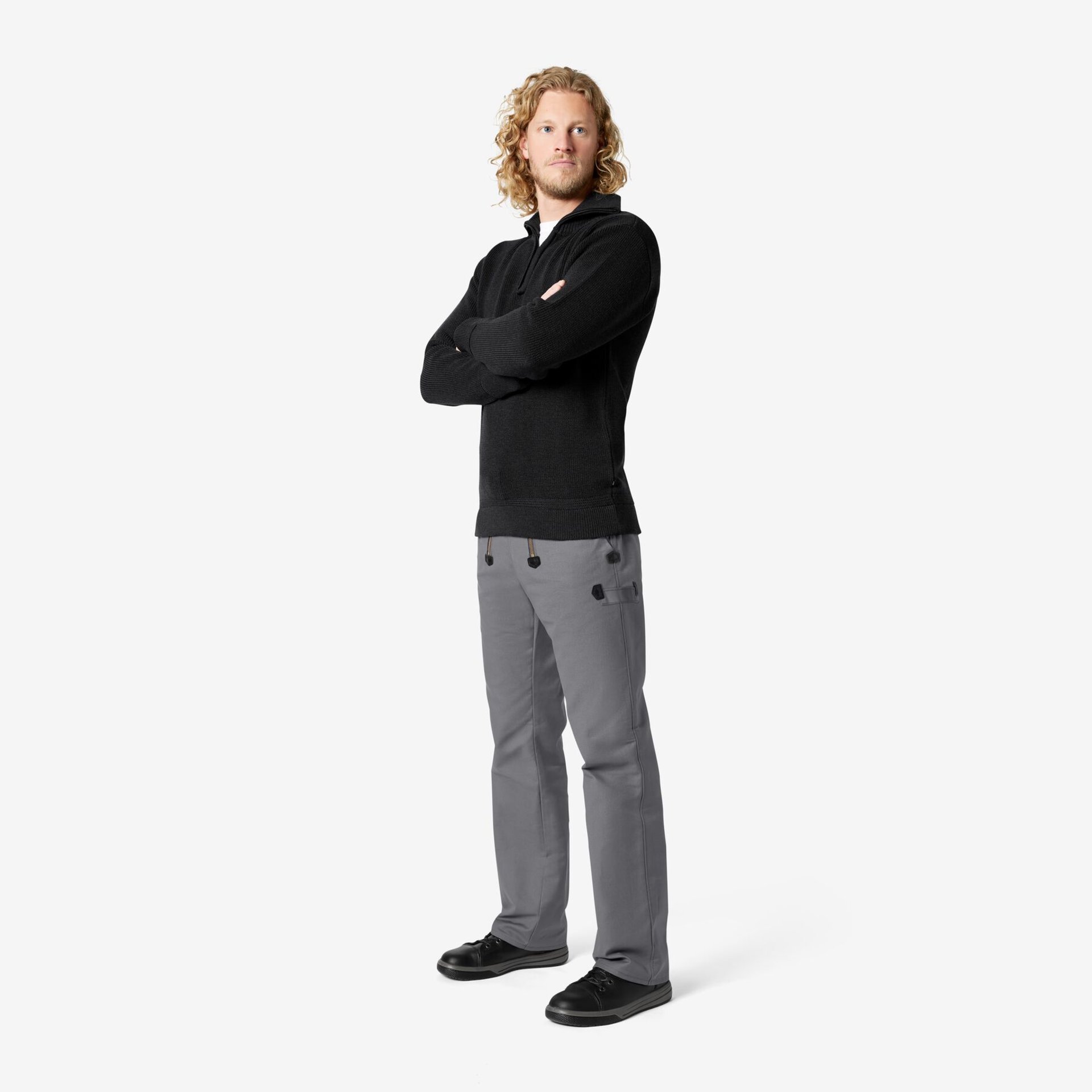 BOB Zunfthose Rips-Moleskin grau 102