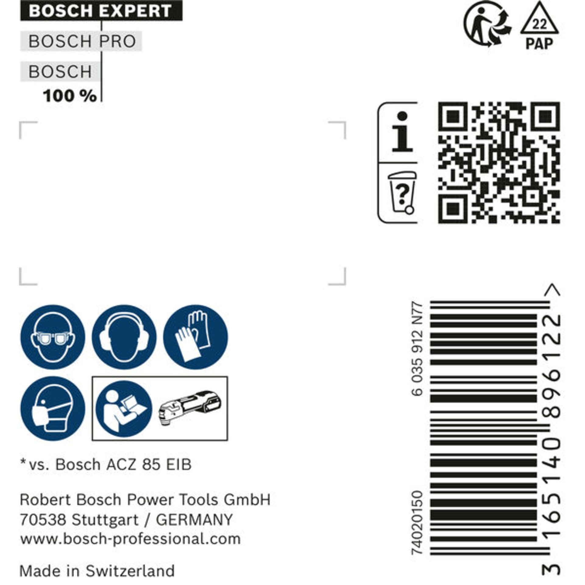 EXPERT MultiMaterial Segment Blade ACZ 105 ET, 5 Stück