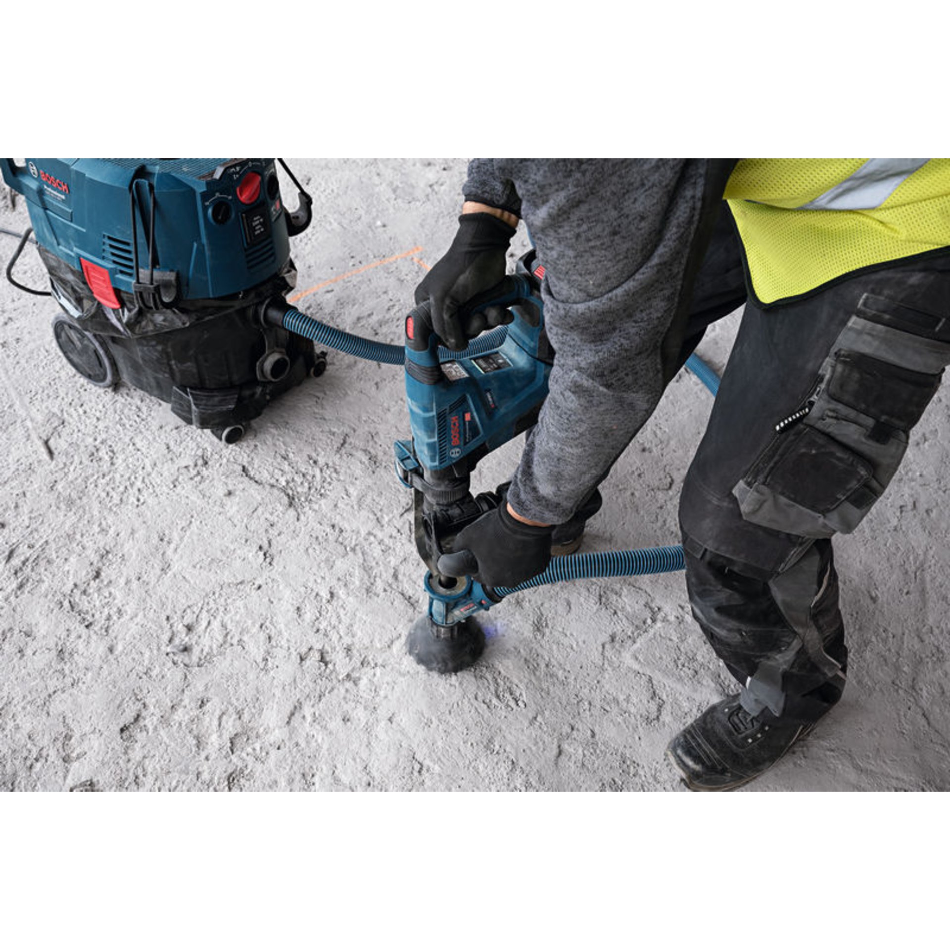 Staubabsaugung für SDS max GDE max