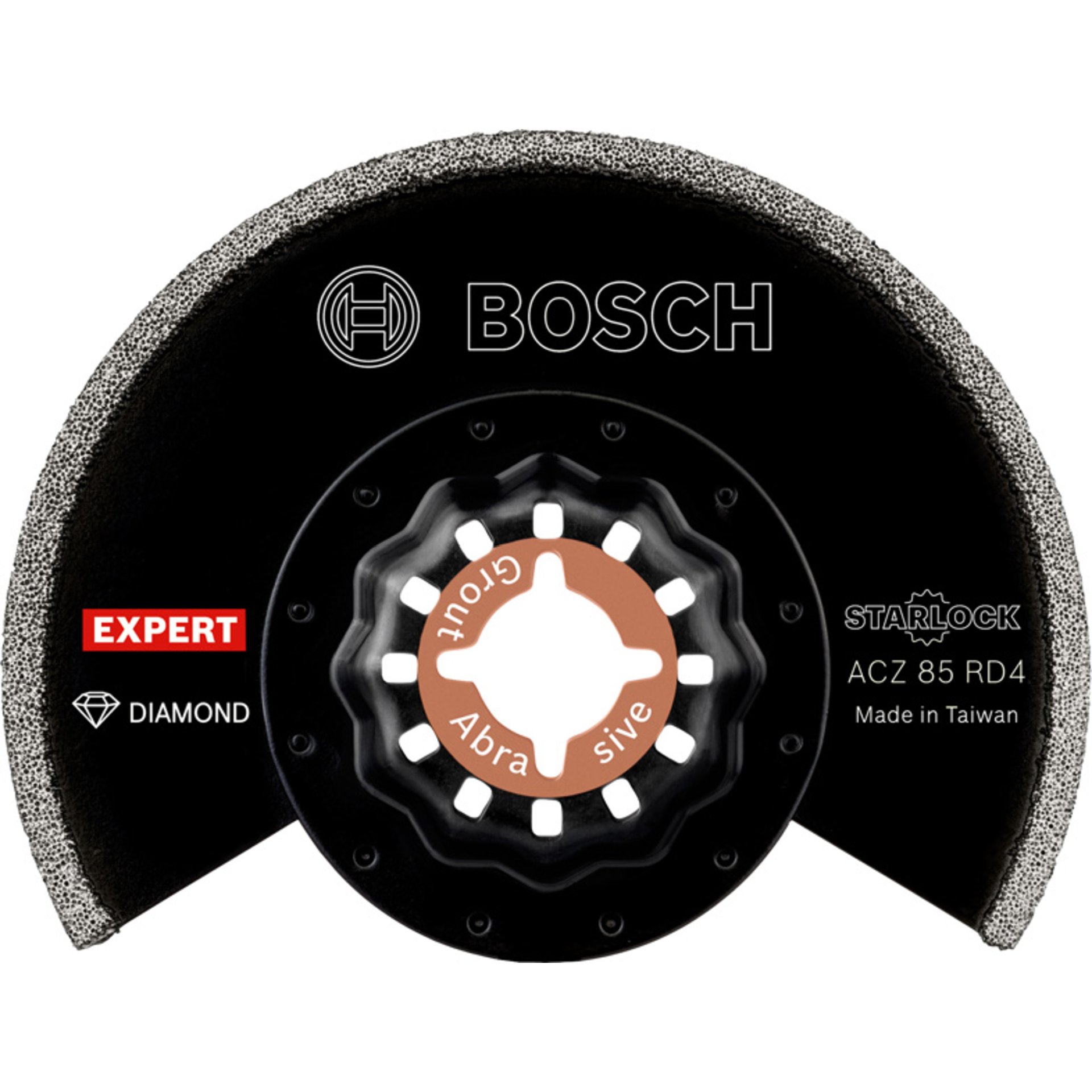 EXPERT Grout Segment Blade ACZ 85 RD4 Blatt für Multifunktionswerkzeuge, 85 mm
