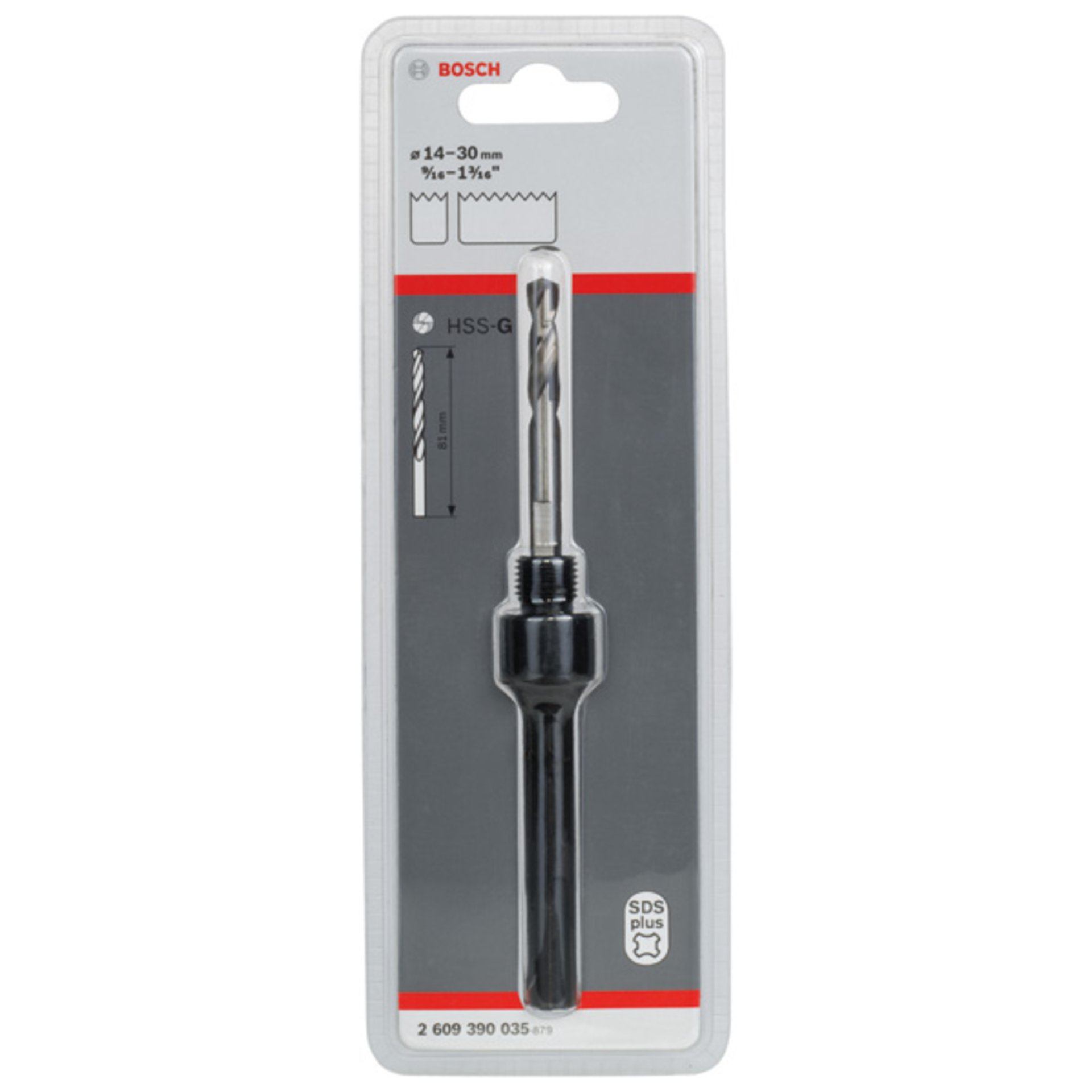 SDS plus-Adapter, 1/2-Zoll 20 UNF, 14 - 30 mm