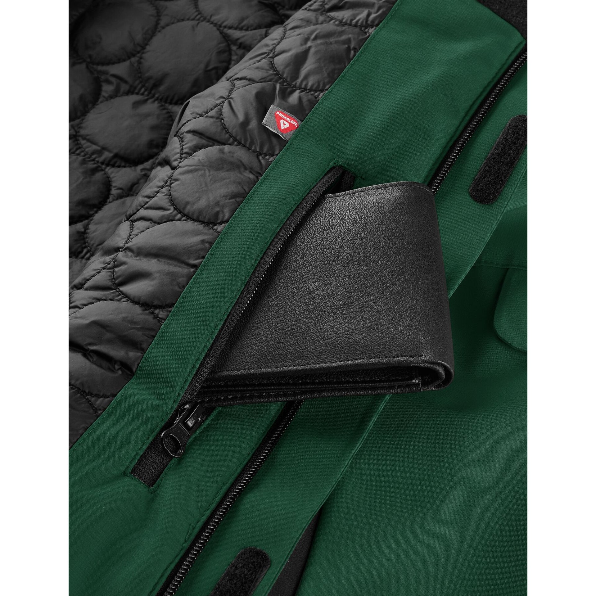 GEORG Arbeitsjacke Primaloft grün-schwarz 5XL