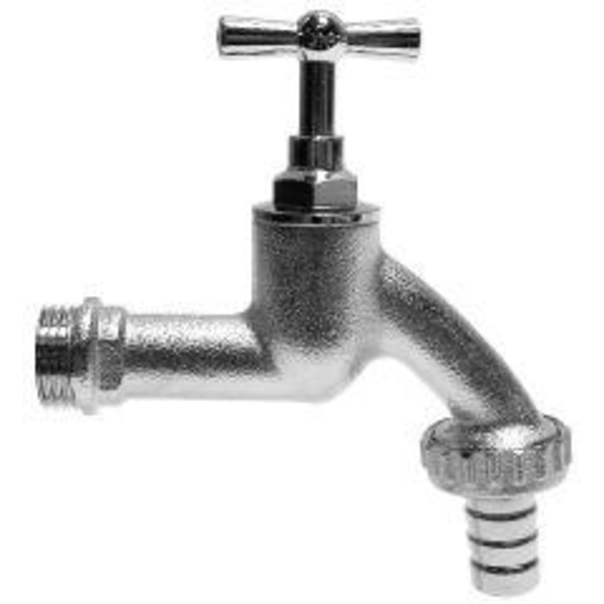 Auslaufventil matt-verchromt 1/2" Sanitop-Wingenroth