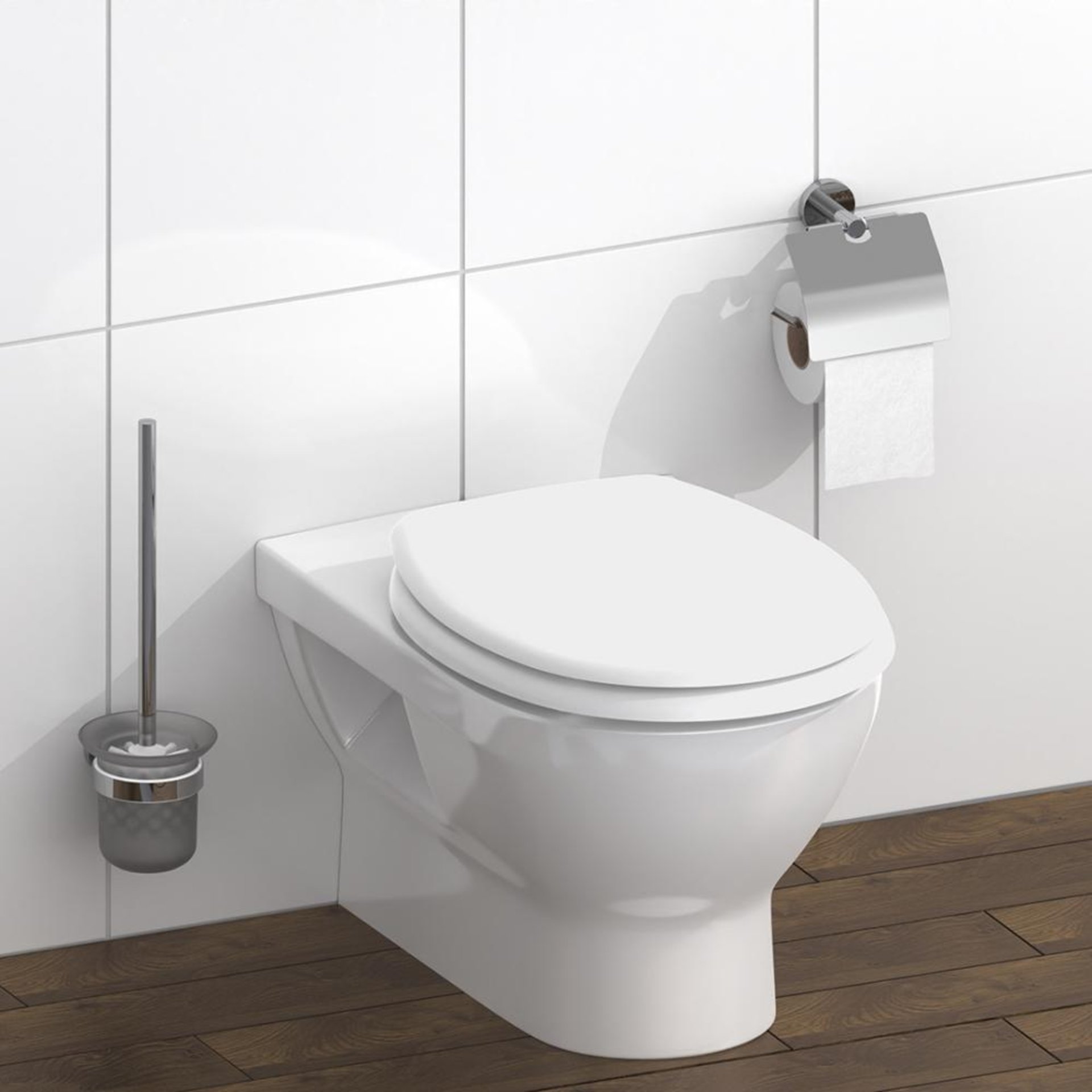 Duroplast WC-Sitz Weiß