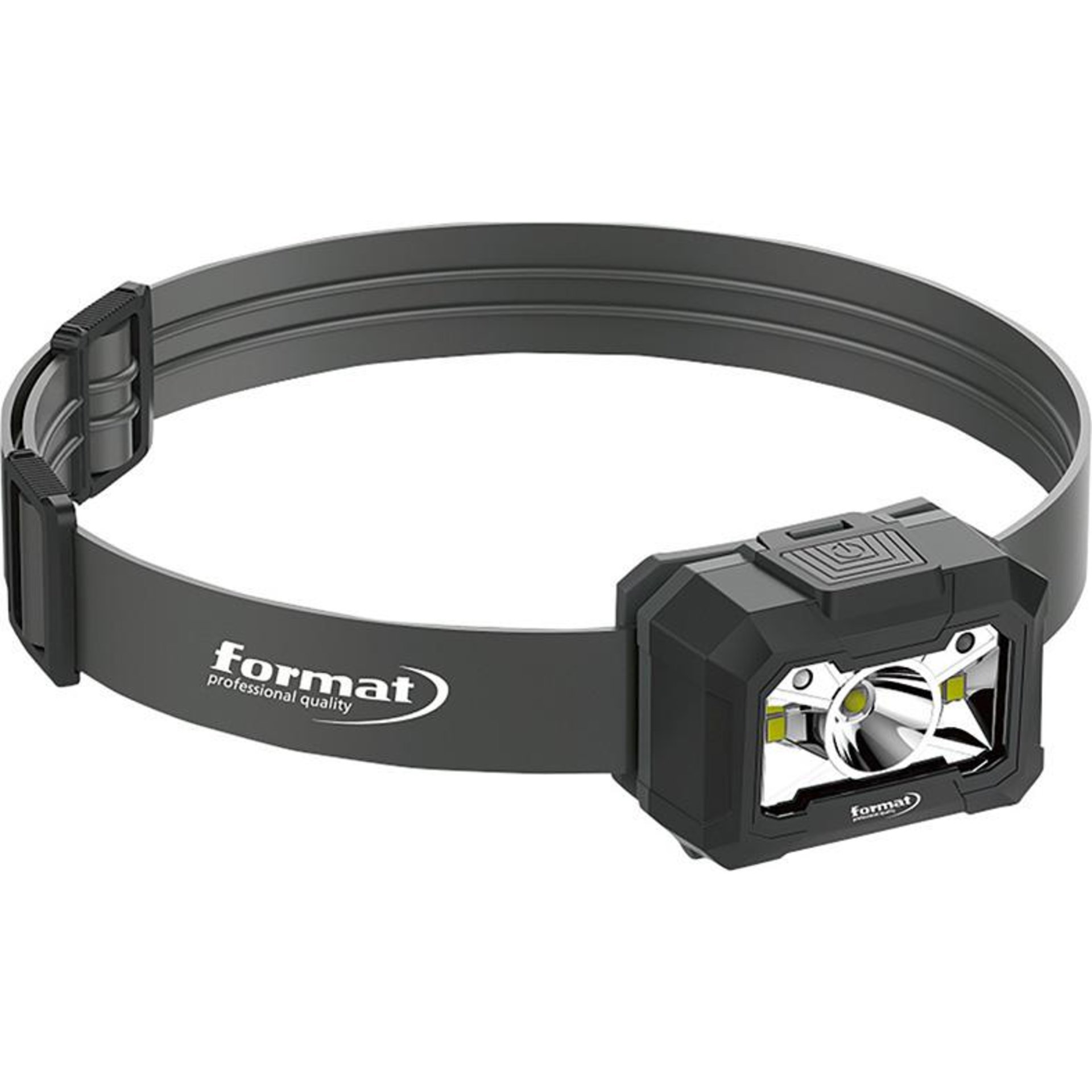 Akku-Kopflampe Sensor 200/100/400Lumen FORMAT