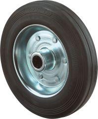 Gummirad 100 mm Stahlblech/Rollenkorblag.