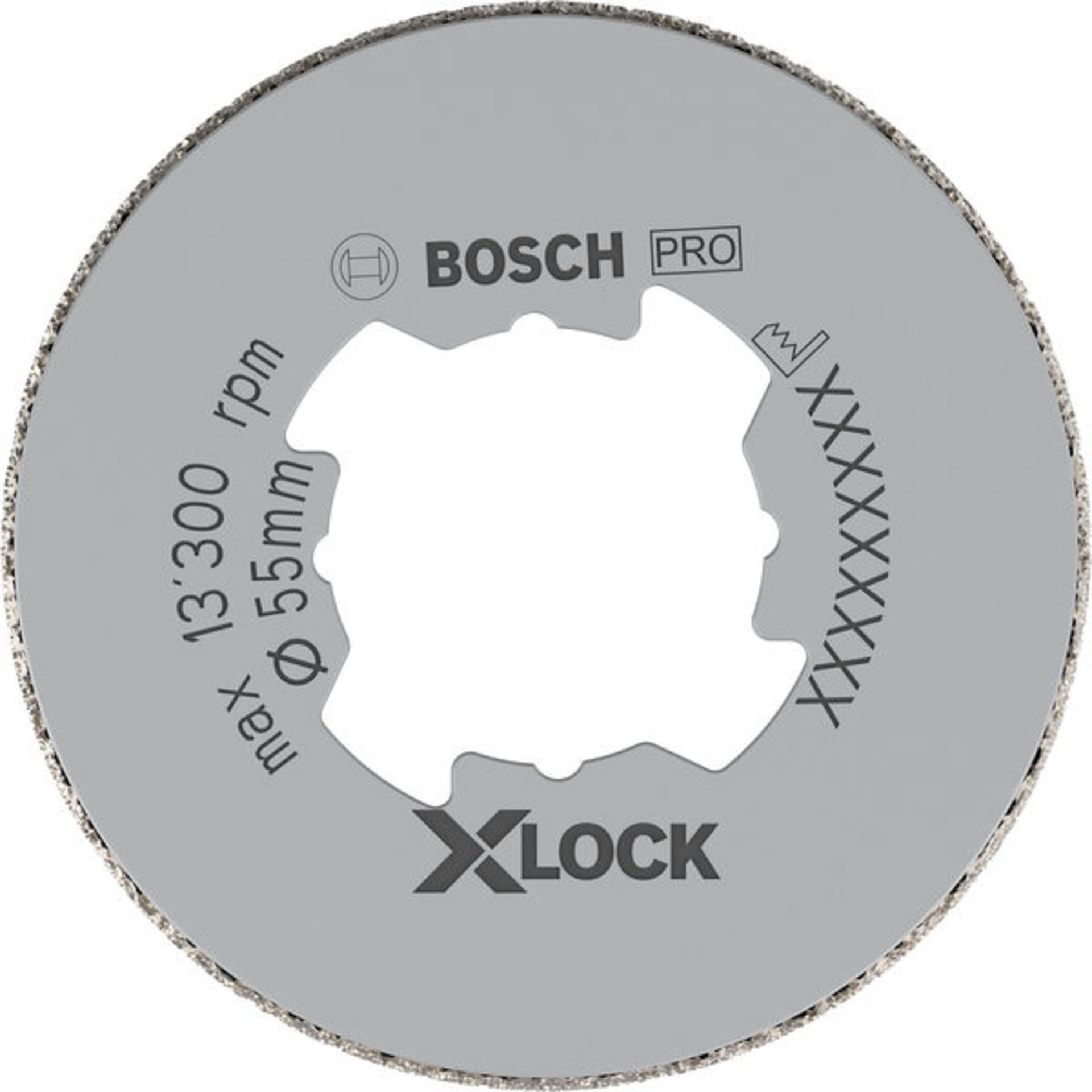 PRO Ceramic dry Trockenbohrkrone, 55 x 35 mm, X-Lock