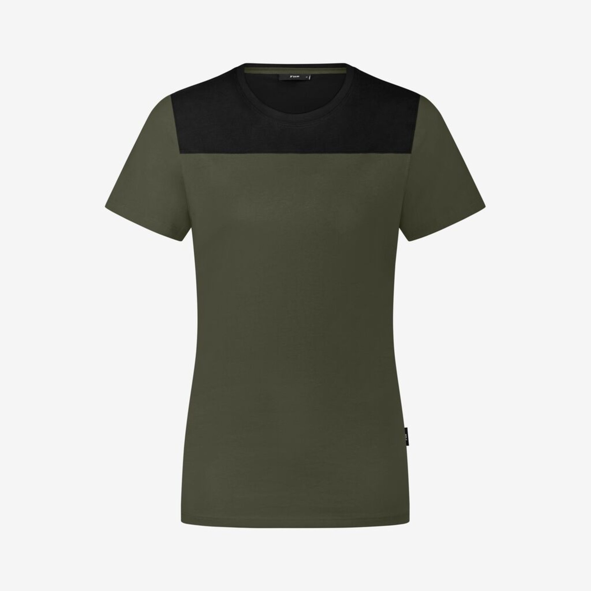 KIRA T-Shirt Damen oliv-schwarz M