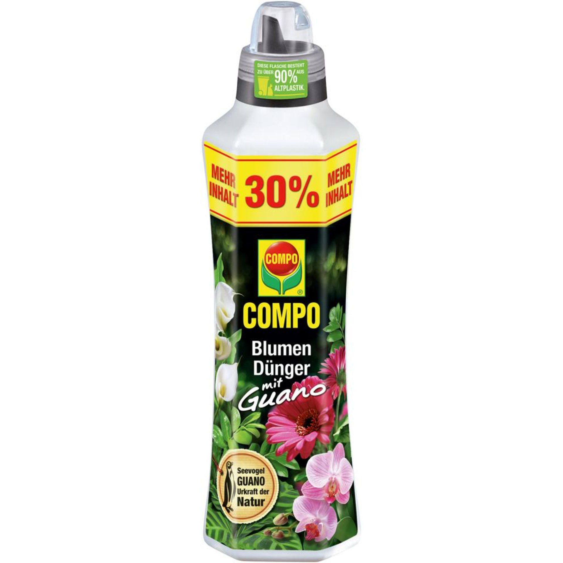Blumendünger mit Guano 1,3 l