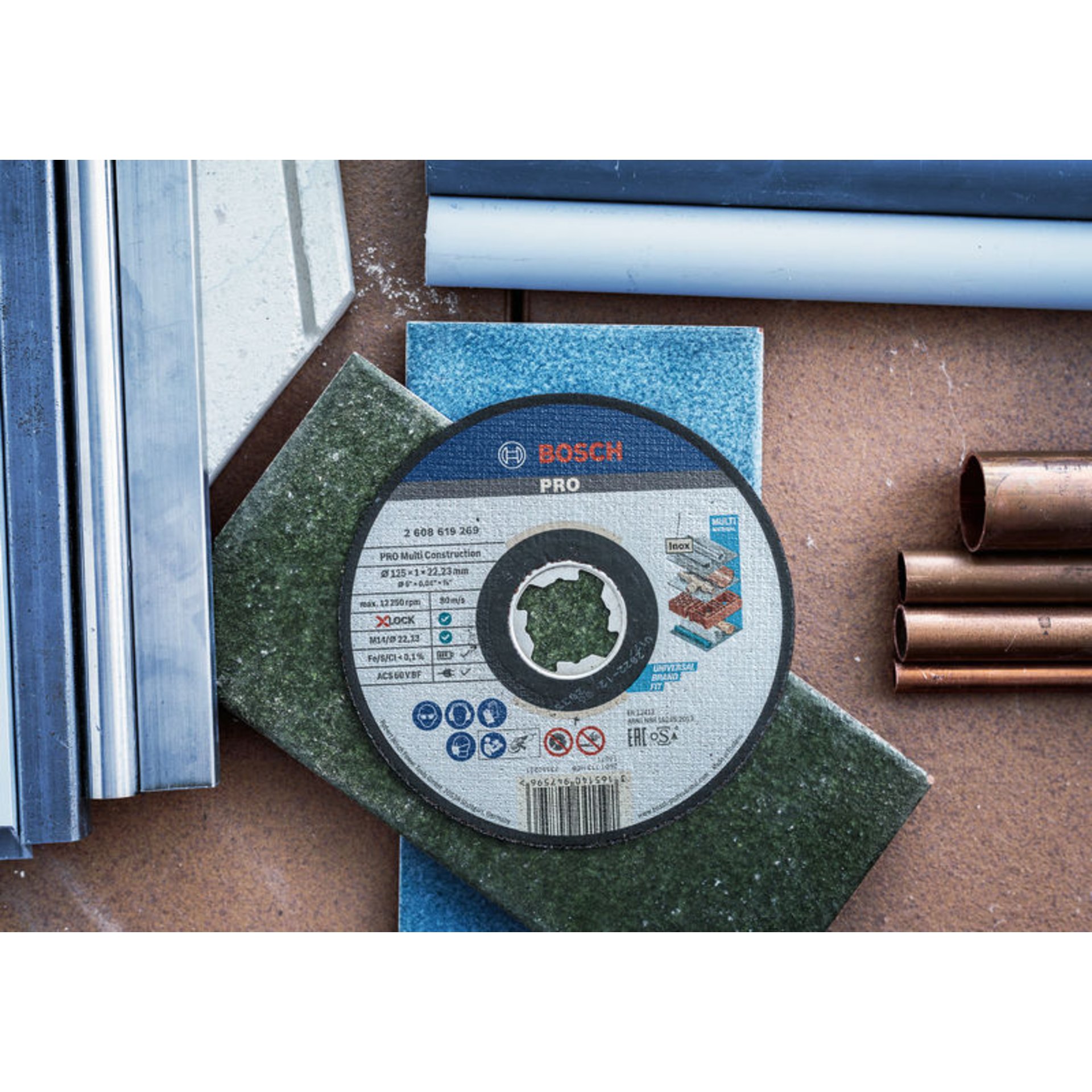 PRO Multi Material X-Lock Trennscheibe, 115 x 1 x 22,23 mm