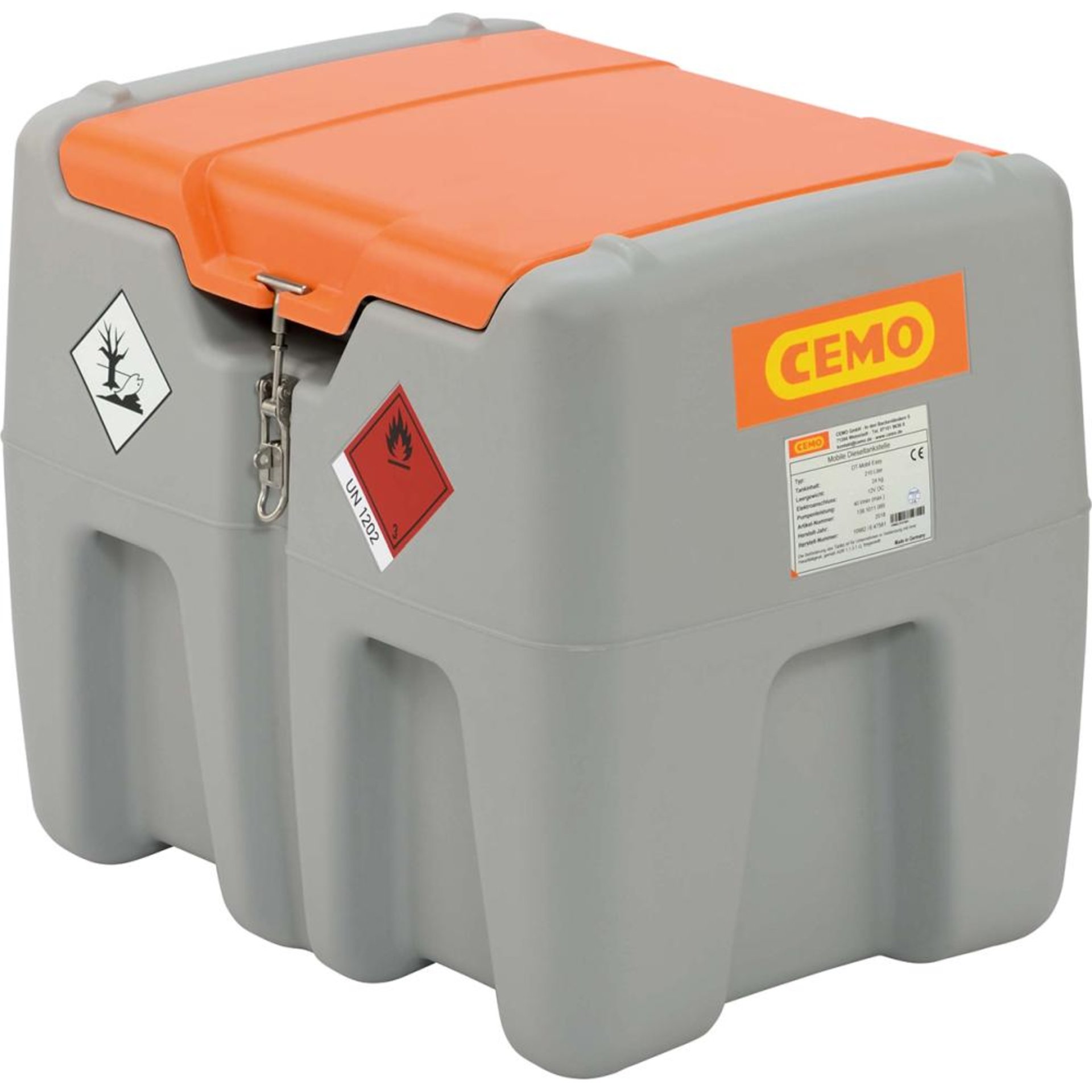 DT MOBIL EASY 210 L,12V Elektropumpe CENTRI SP 30, 30 l / min Automatik-Zapfpistole