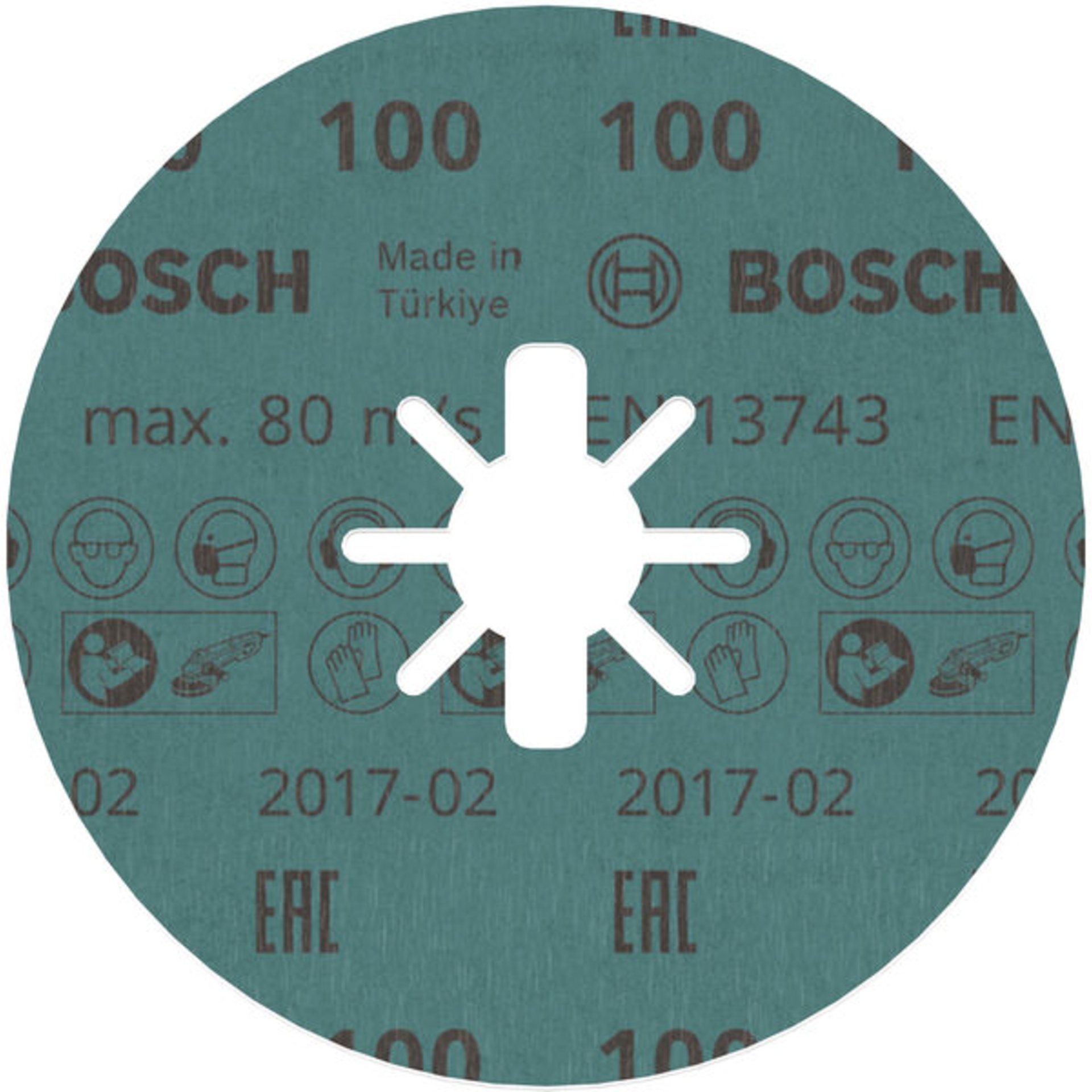 PRO R780 X-Lock Fiberscheibe, 125 mm, K100
