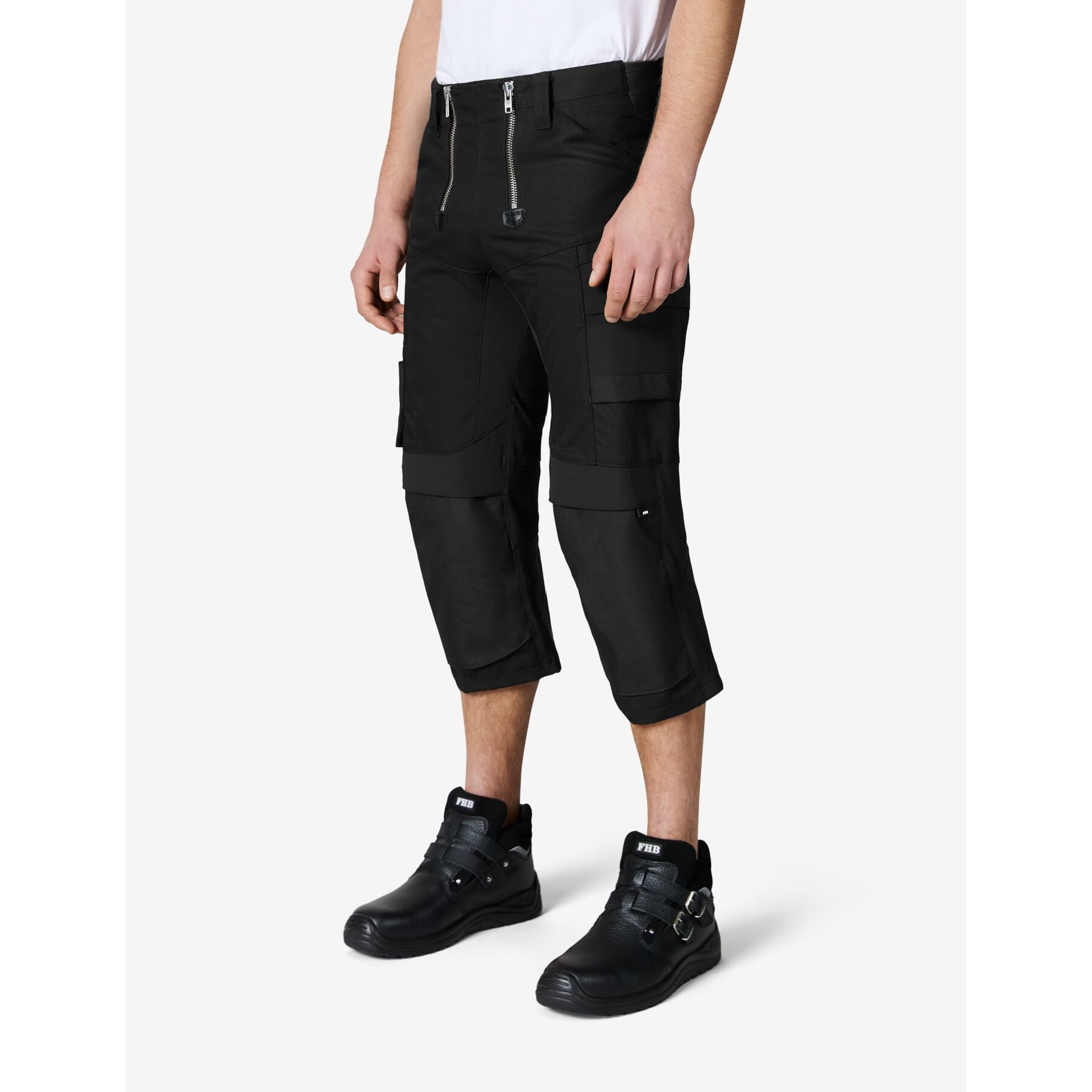 LOU Zunfthose Piratenform elastisch schwarz 90