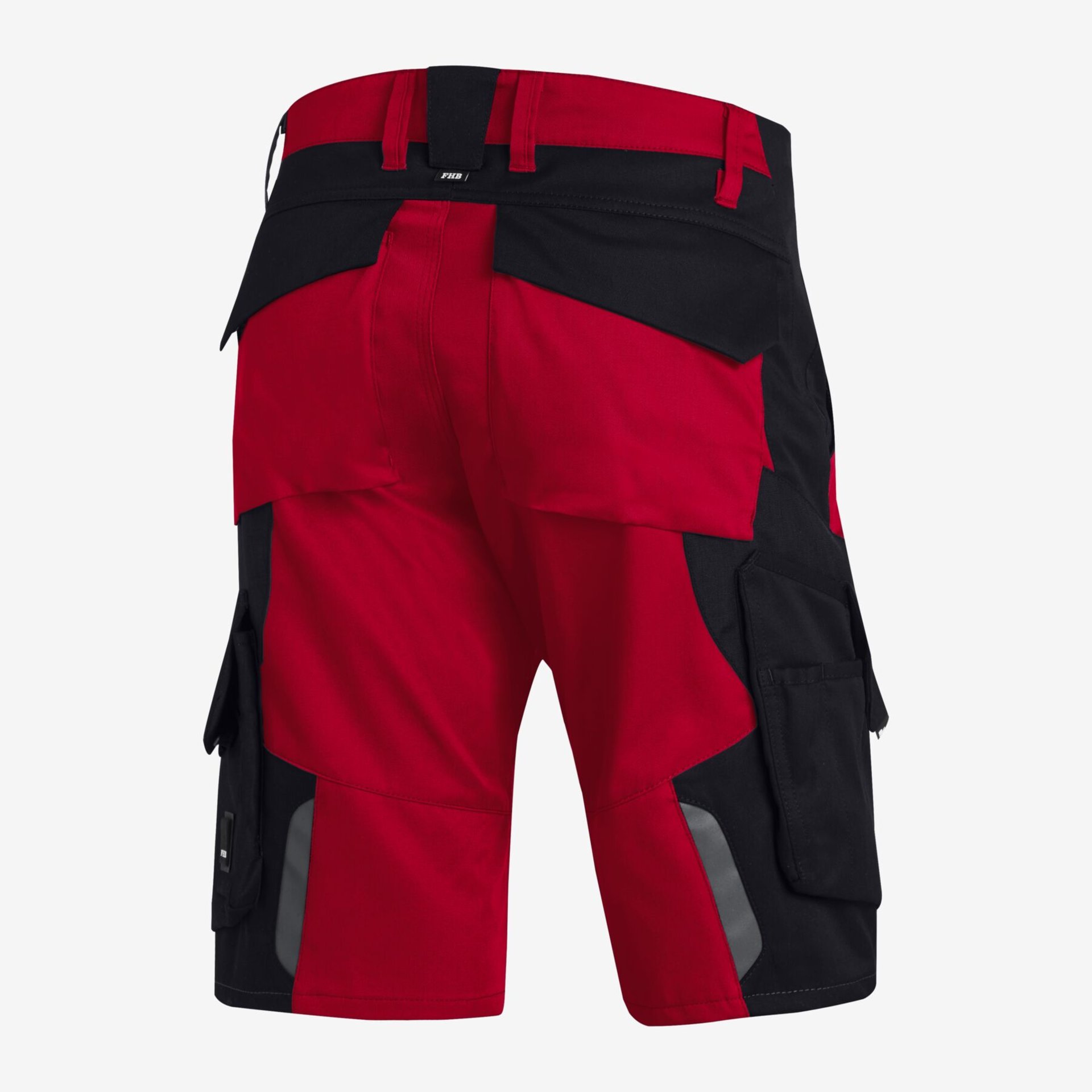 WULF Bermuda rot-schwarz 62