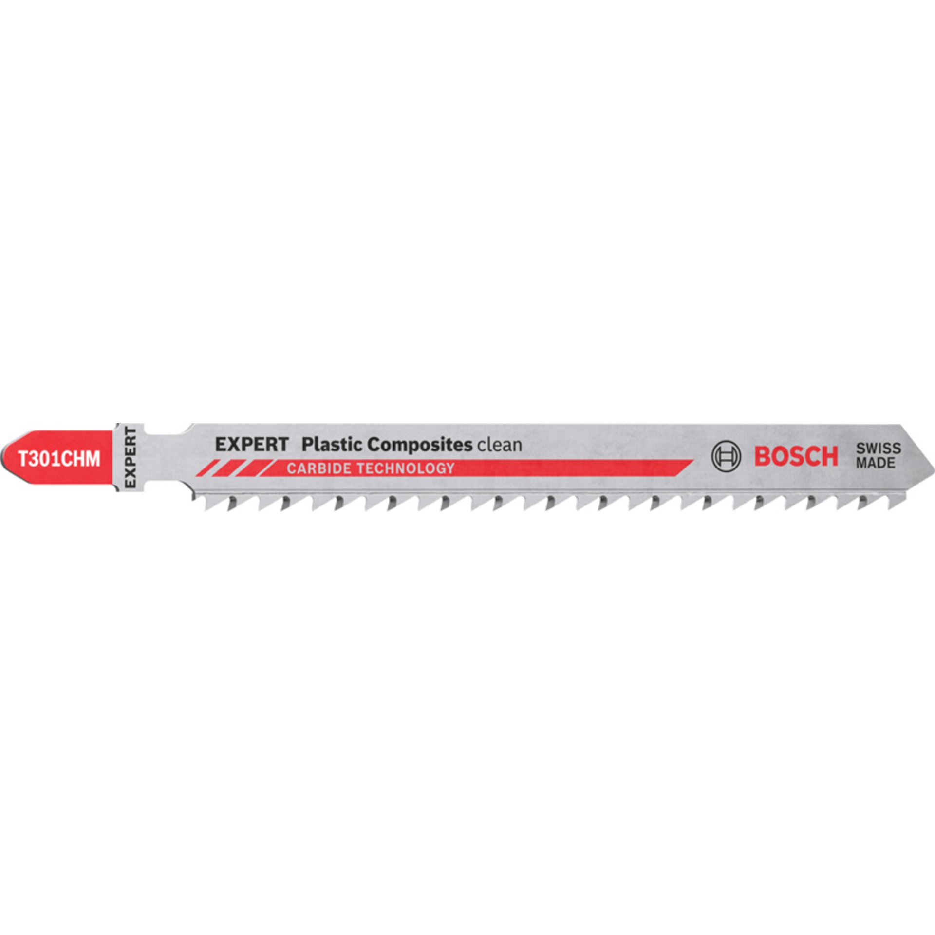 EXPERT ‘Plastic Composites Clean’ T 301 CHM Stichsägeblatt, 3 Stück