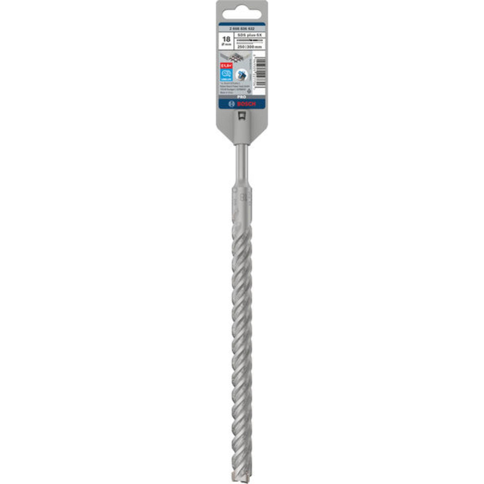 PRO SDS plus-5X Hammerbohrer, 18 x 250 x 300 mm