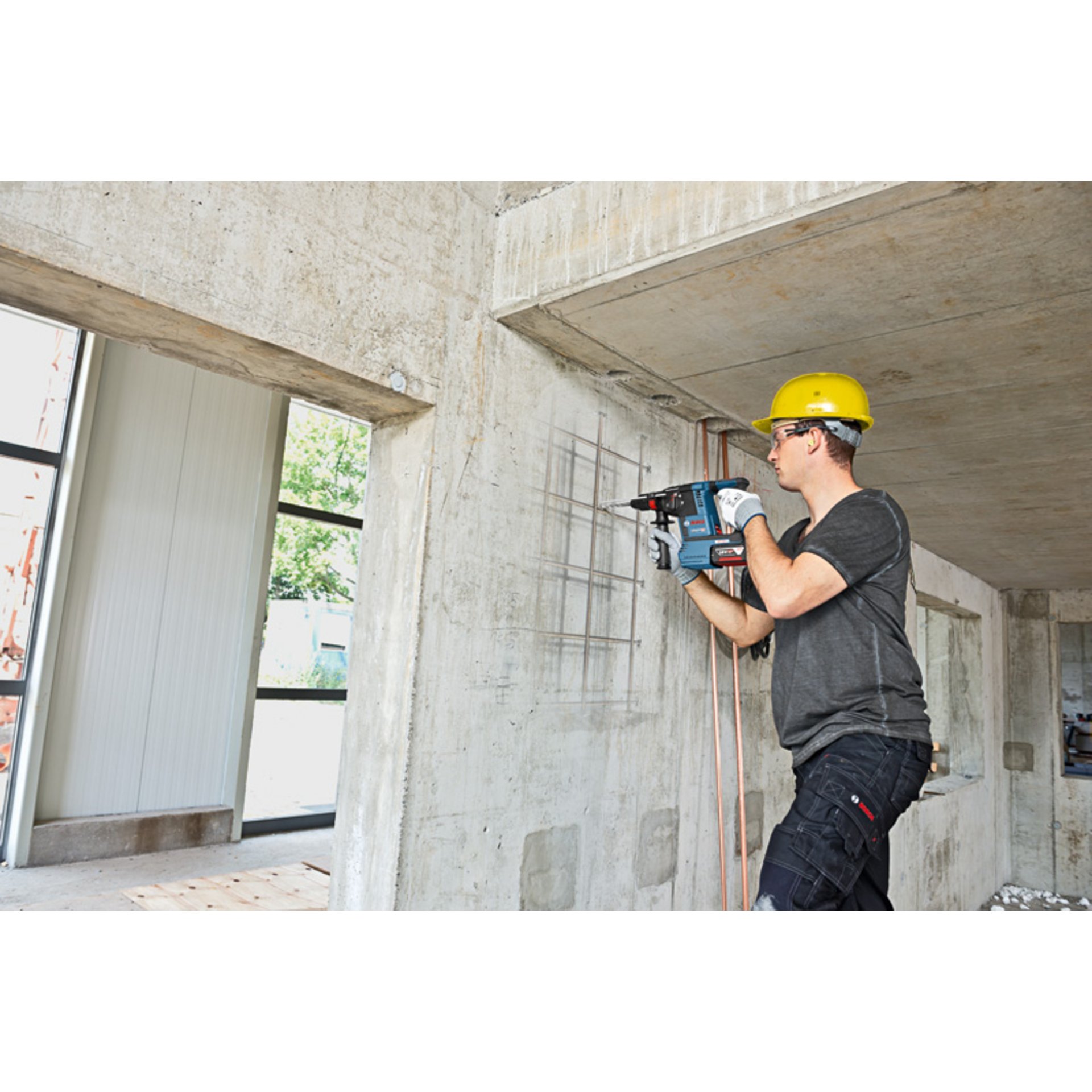 Akku-Bohrhammer mit SDS plus GBH 18V-26 in L-BOXX