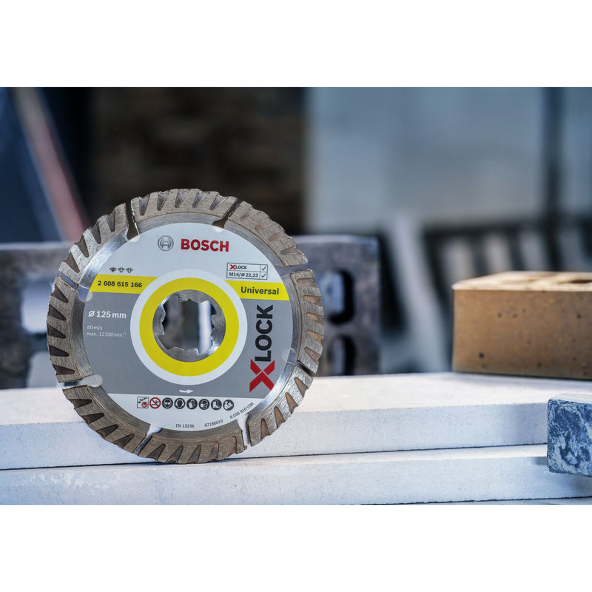 PRO Multi Material X-Lock Diamanttrennscheibe, 125 x 22,23 mm, 22,23 mm