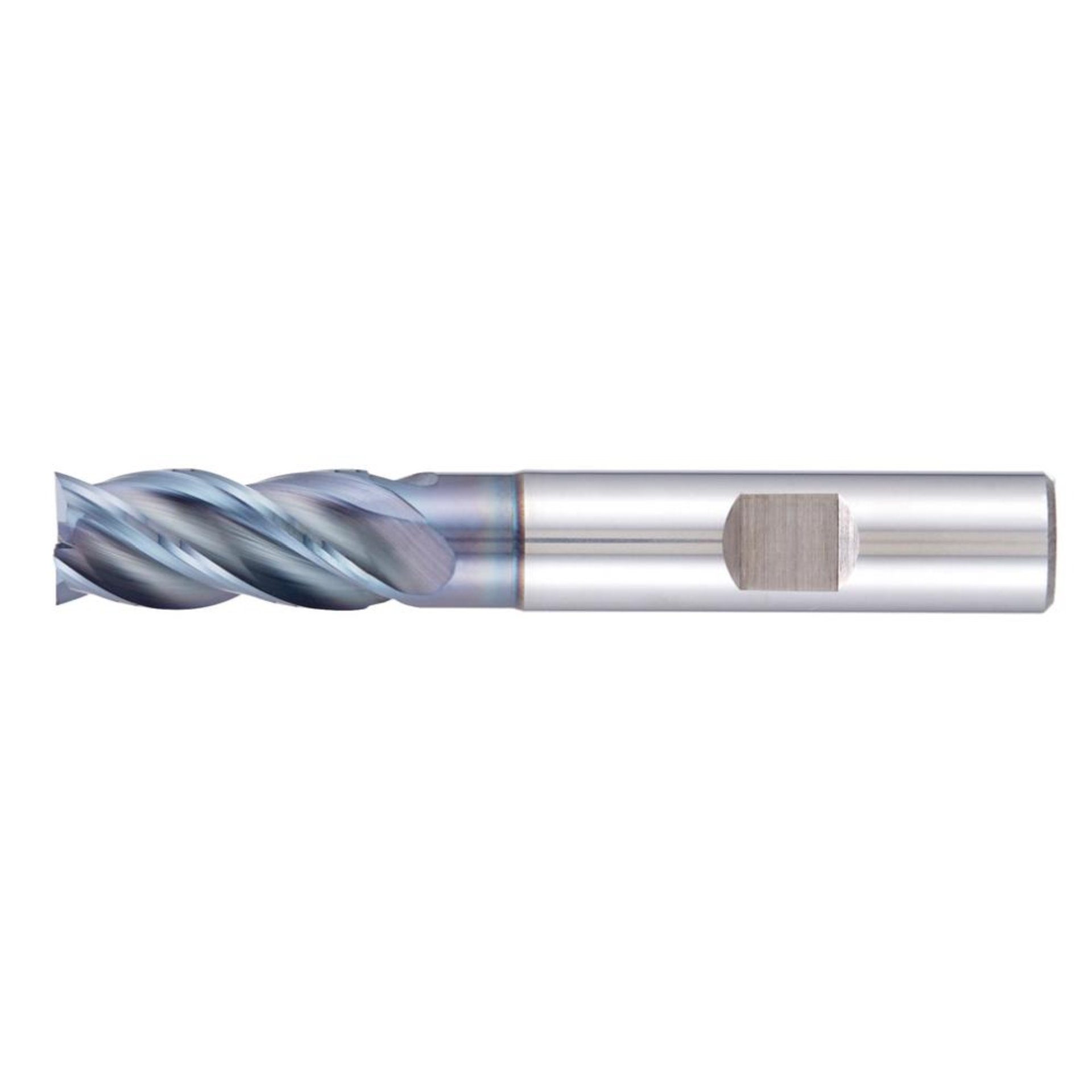 Schaftfräser VHM HPC kurzTiAlN Typ UNI Z4 35/38Grad Schaft HB Werksnorm 5mm FORMAT