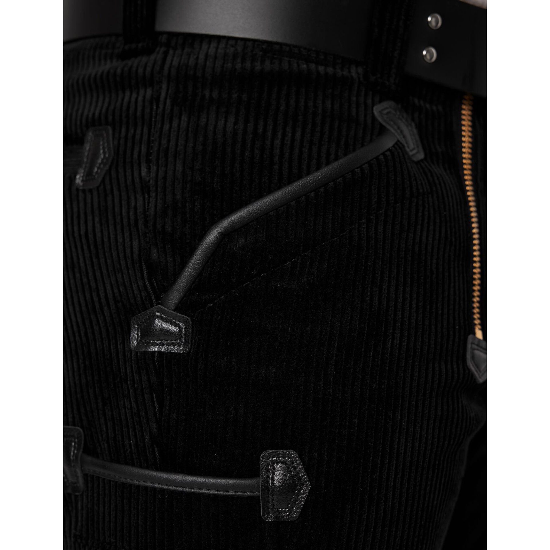 MICHAEL Zunfthose Trenkercord  Dreidraht schwarz 25