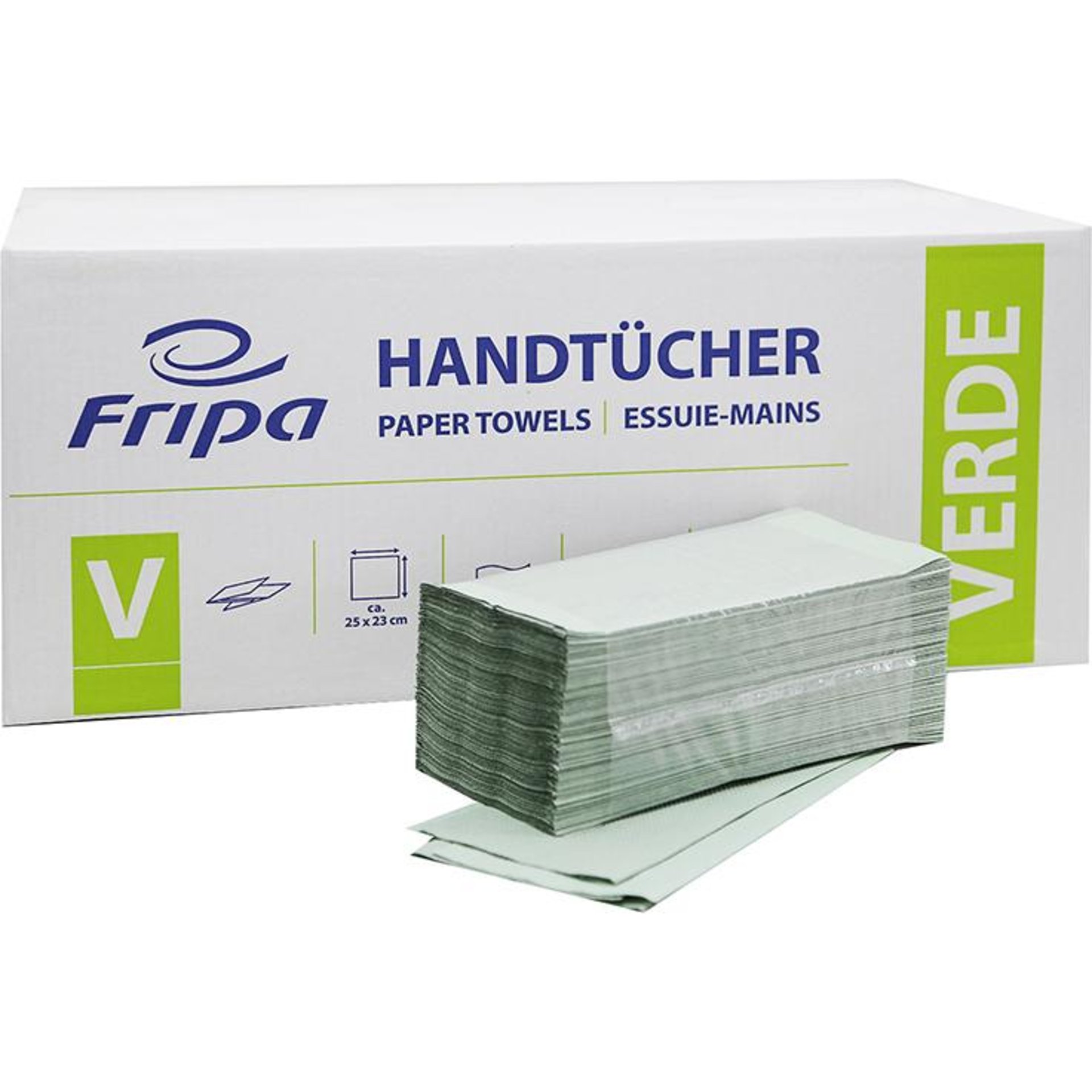 Fripa VERDE Handtuchpapier 1-lagig ZZ