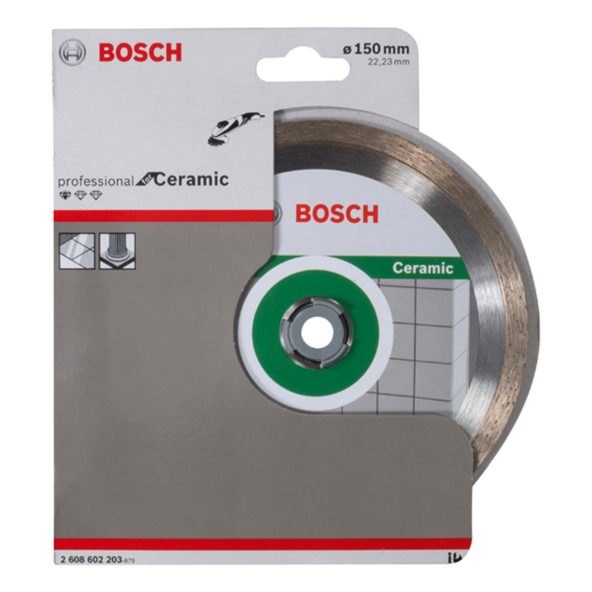 Diamanttrennscheibe Standard for Ceramic, 150 x 22,23 x 1,6 x 7 mm, 1er-Pack