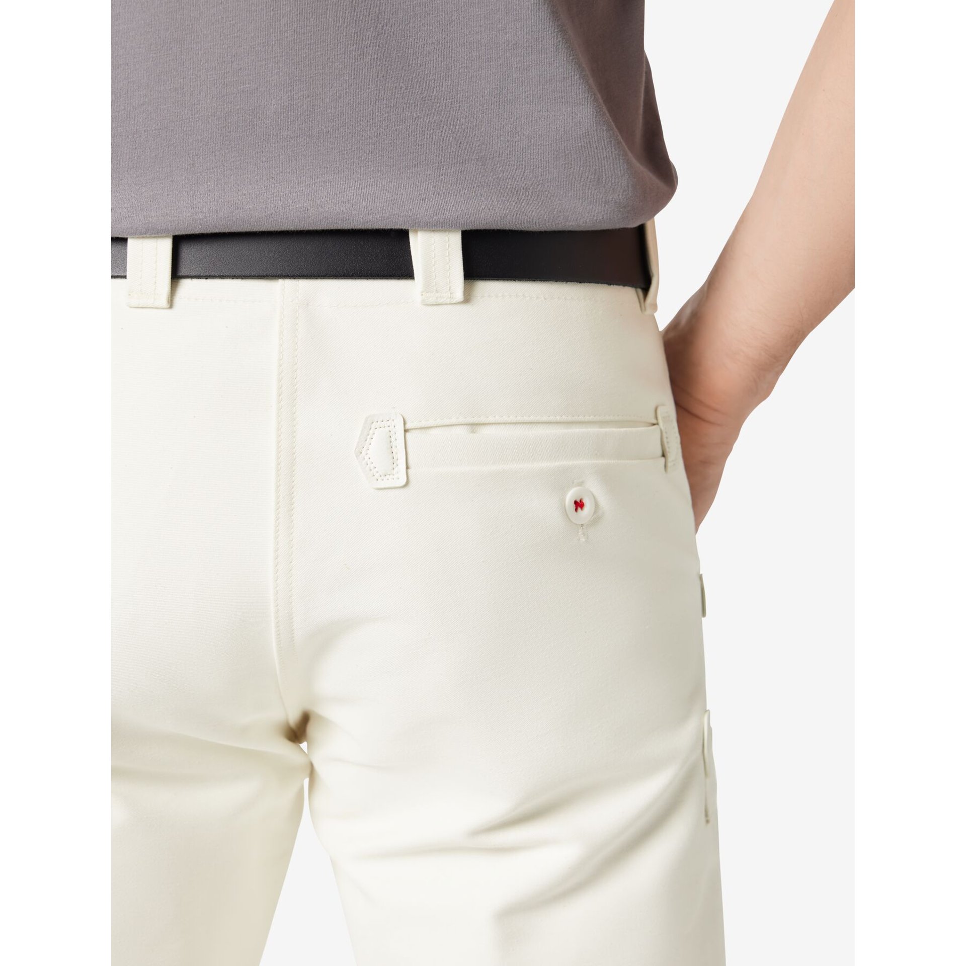 HUBERT Zunfthose Zwirn-Doppel-Pilot weiß 110