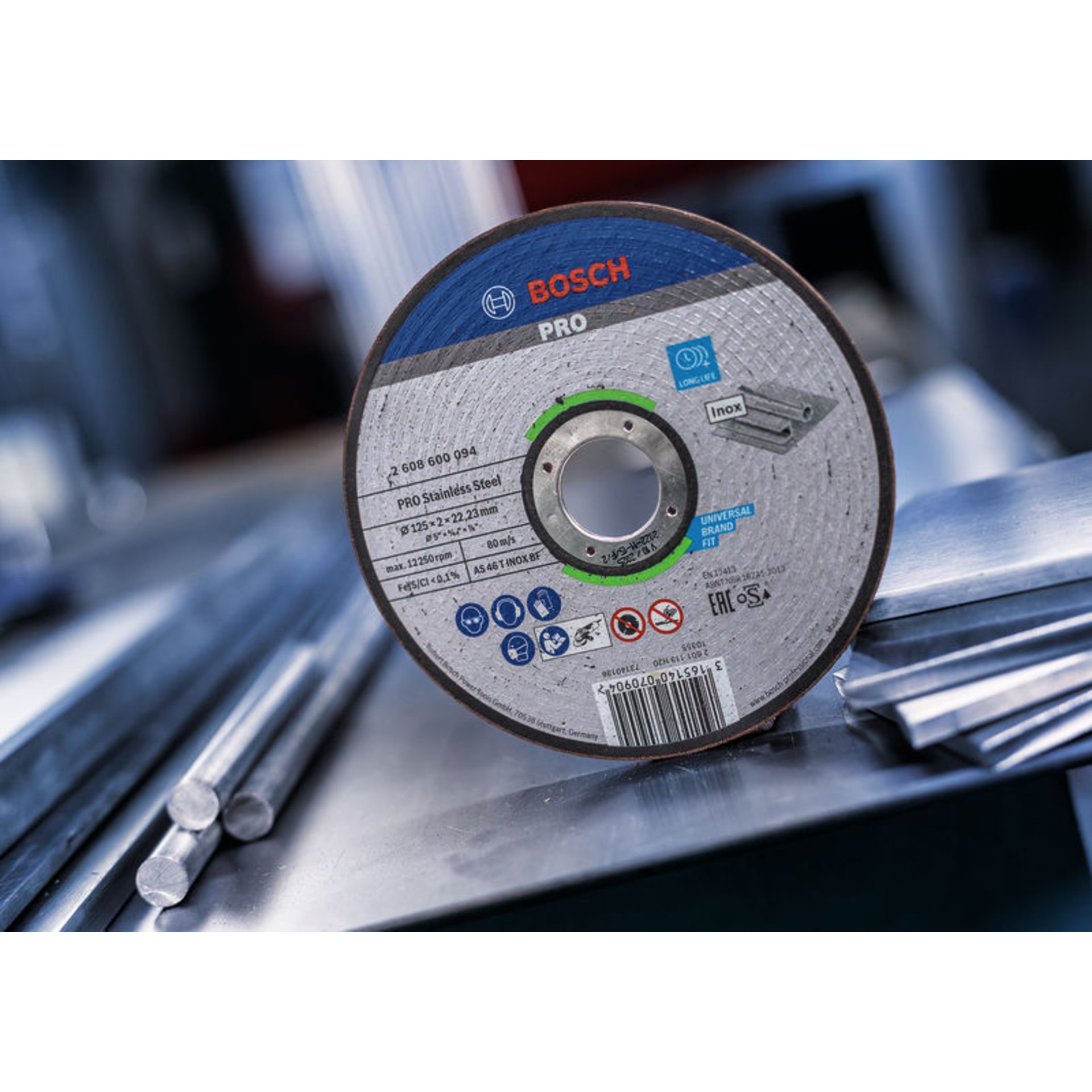 PRO Stainless Steel Trennscheibe, 125 x 2 x 22,23 mm